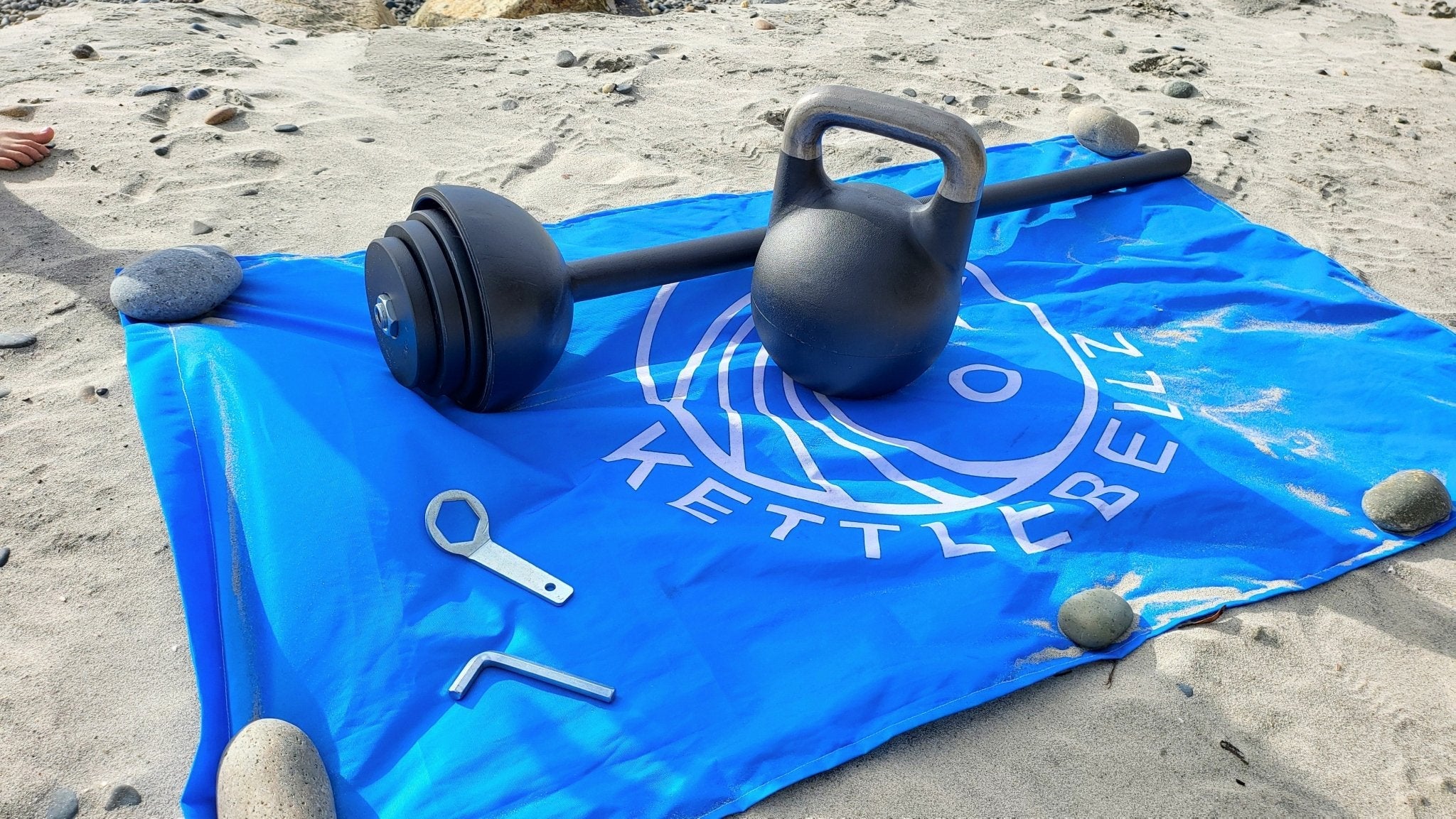 12–32 kg (26–71 lb) Adjustable Kettlebell/Mace System – Powder-Coated Cast-Iron – Black | SoCal Kettlebellz - Image 9
