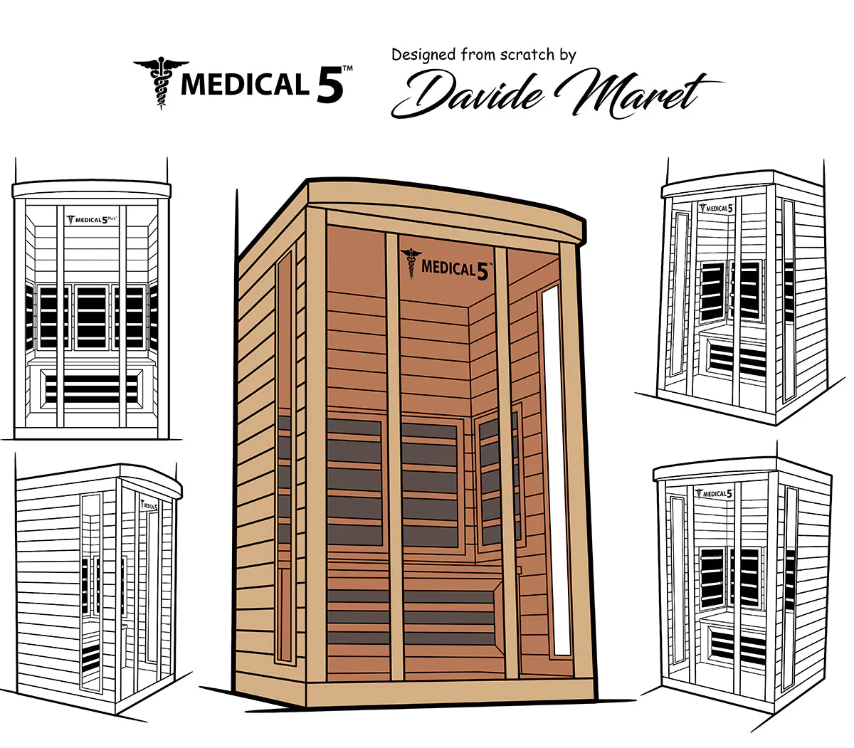 3 Person Home Infrared Sauna | Medical 5™ - Image 11