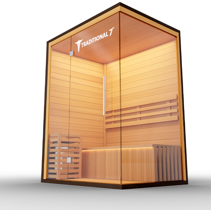 3 Person Home Steam Sauna | Traditional 7™ - Image 3