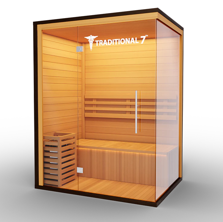 3 Person Home Steam Sauna | Traditional 7™ - Image 4