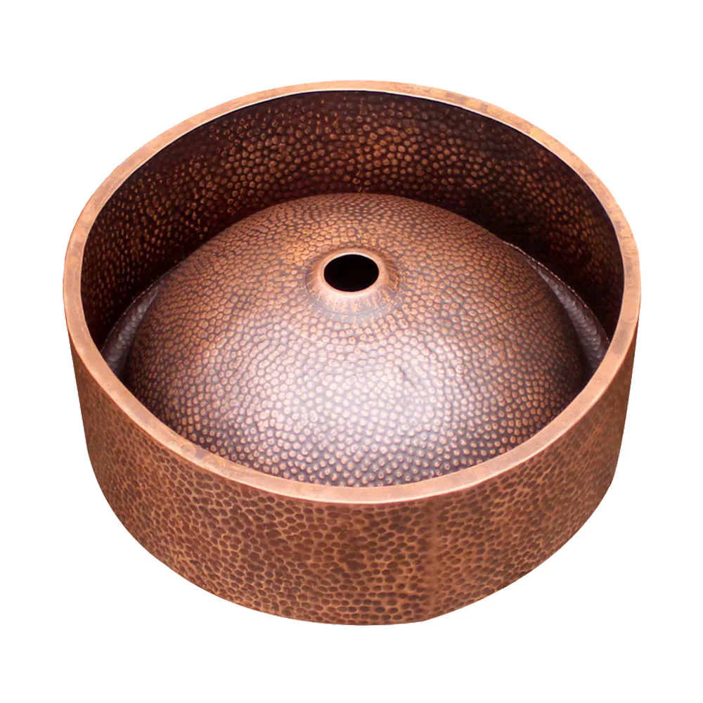 Akicon Copper Round Bathroom Sink - AKS203-C - Image 5