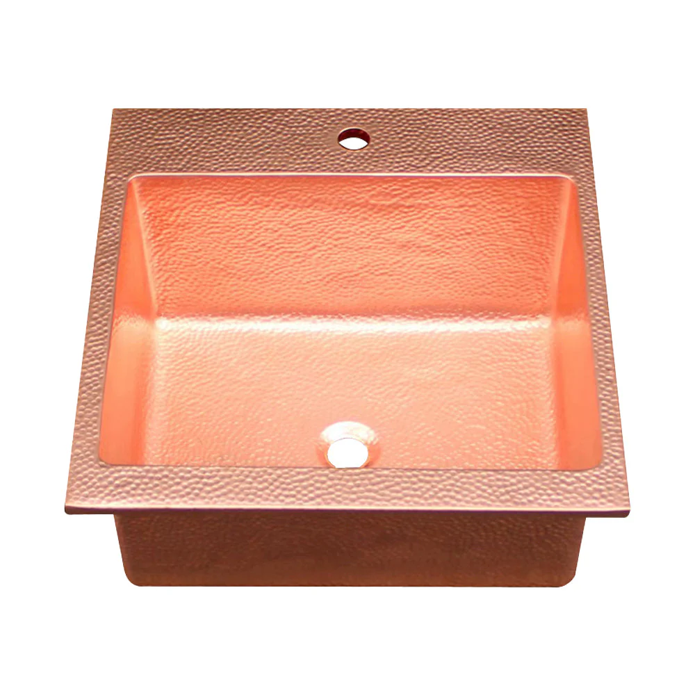 Akicon Single Bowl Drop-In Copper Sink -AKS511-C - Image 6