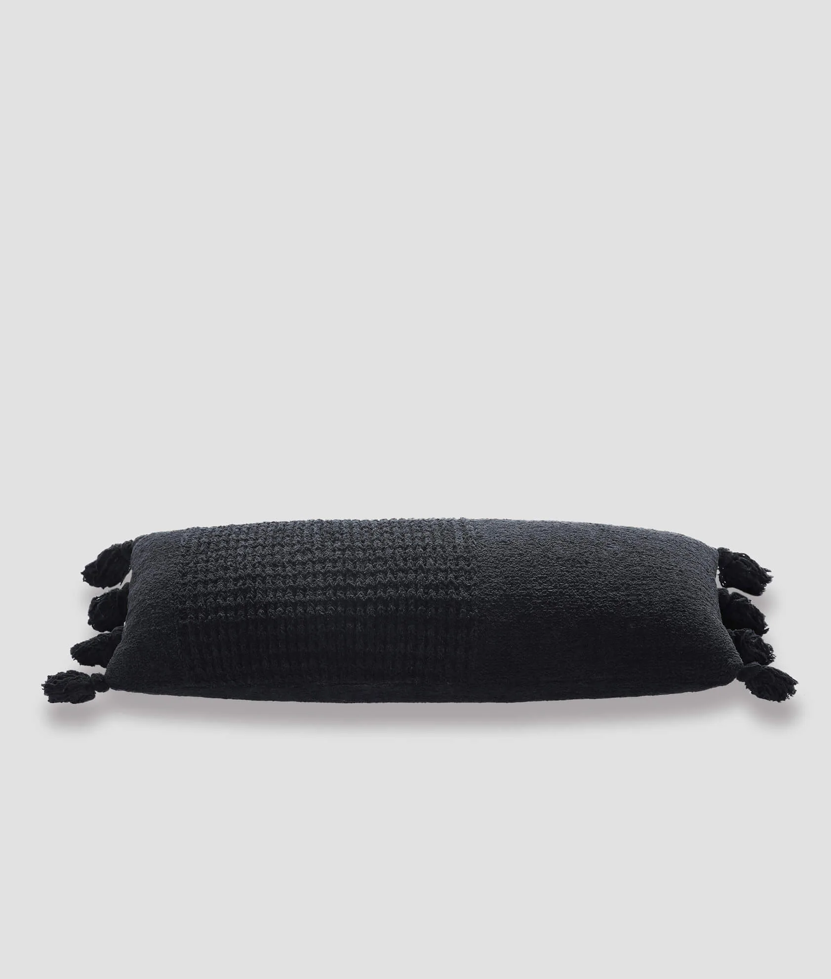 Braided Pom Pom Lumbar Pillow - Image 20