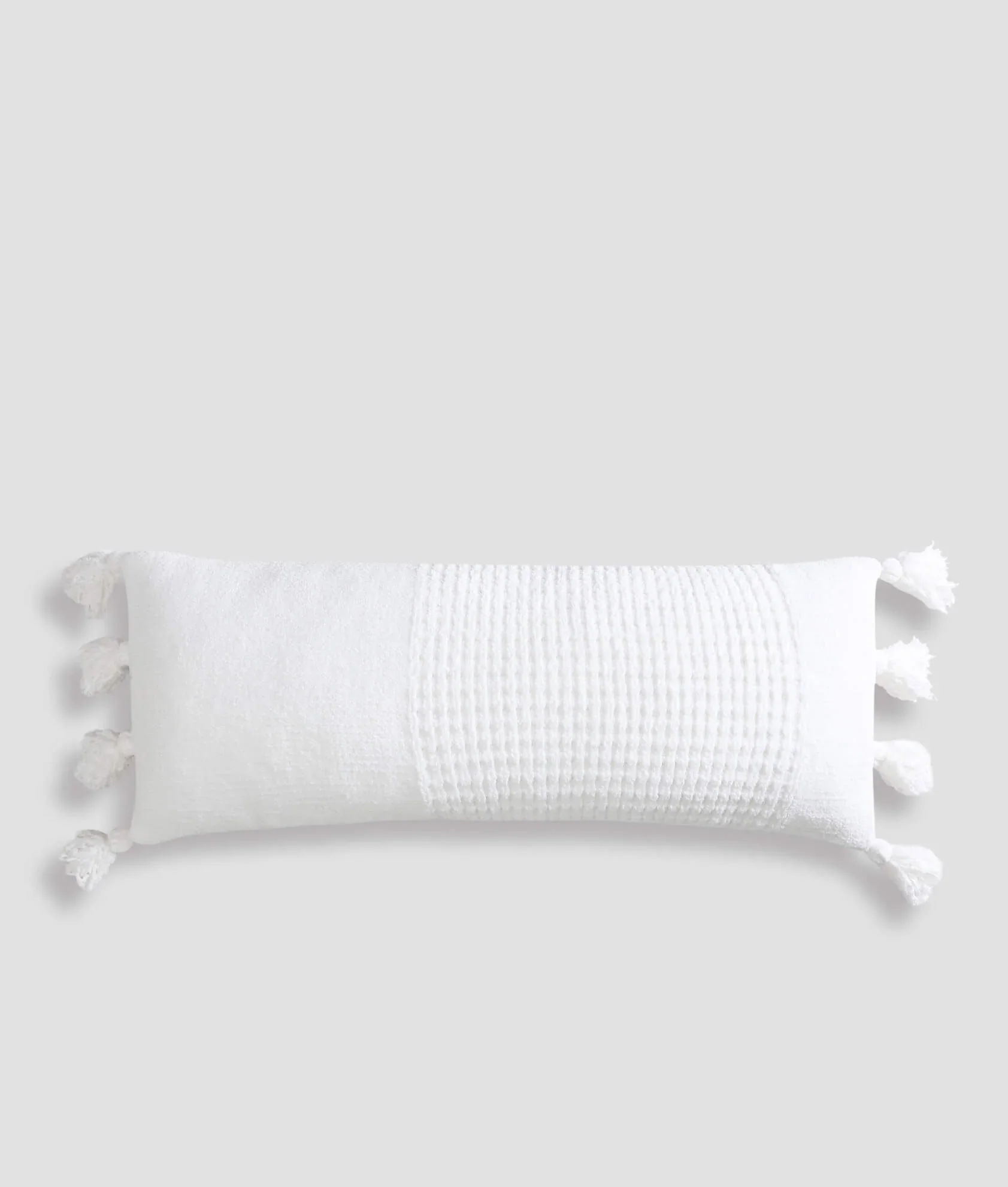 Braided Pom Pom Lumbar Pillow - Image 5
