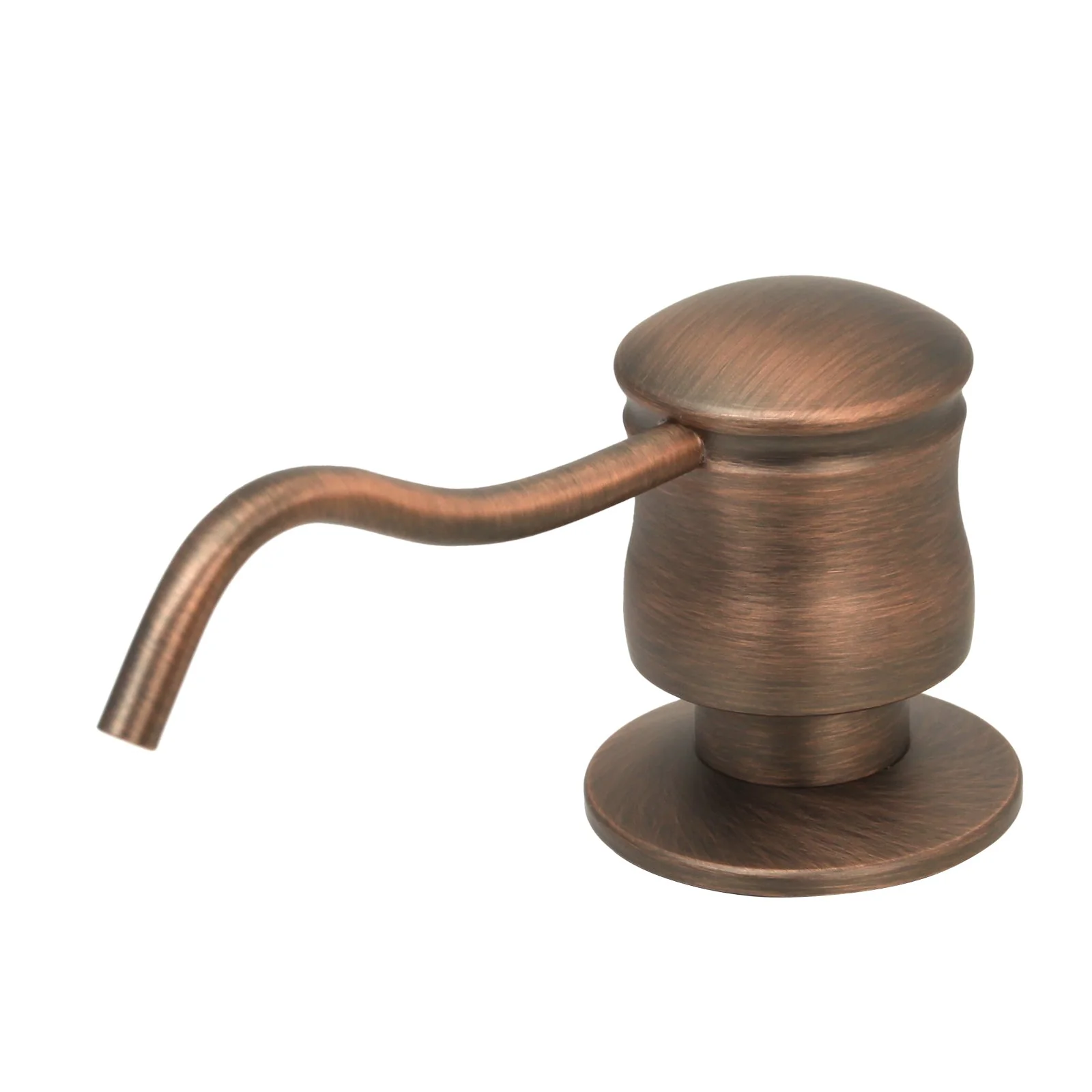 Built in Copper Soap Dispenser Refill from Top with 17 OZ Bottle - AK81006C - Image 9