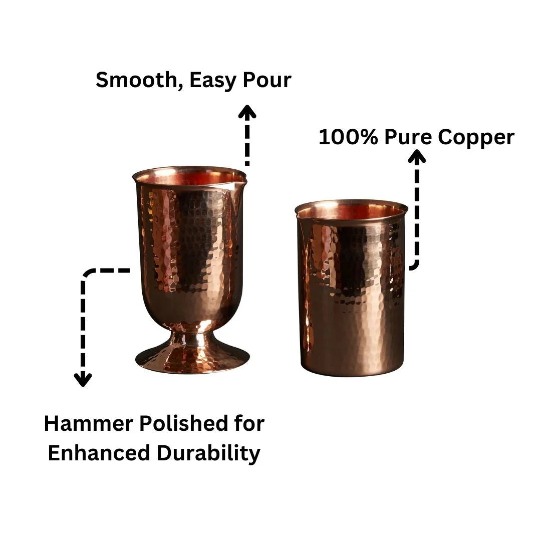 Copper Cocktail Glasses - Image 4