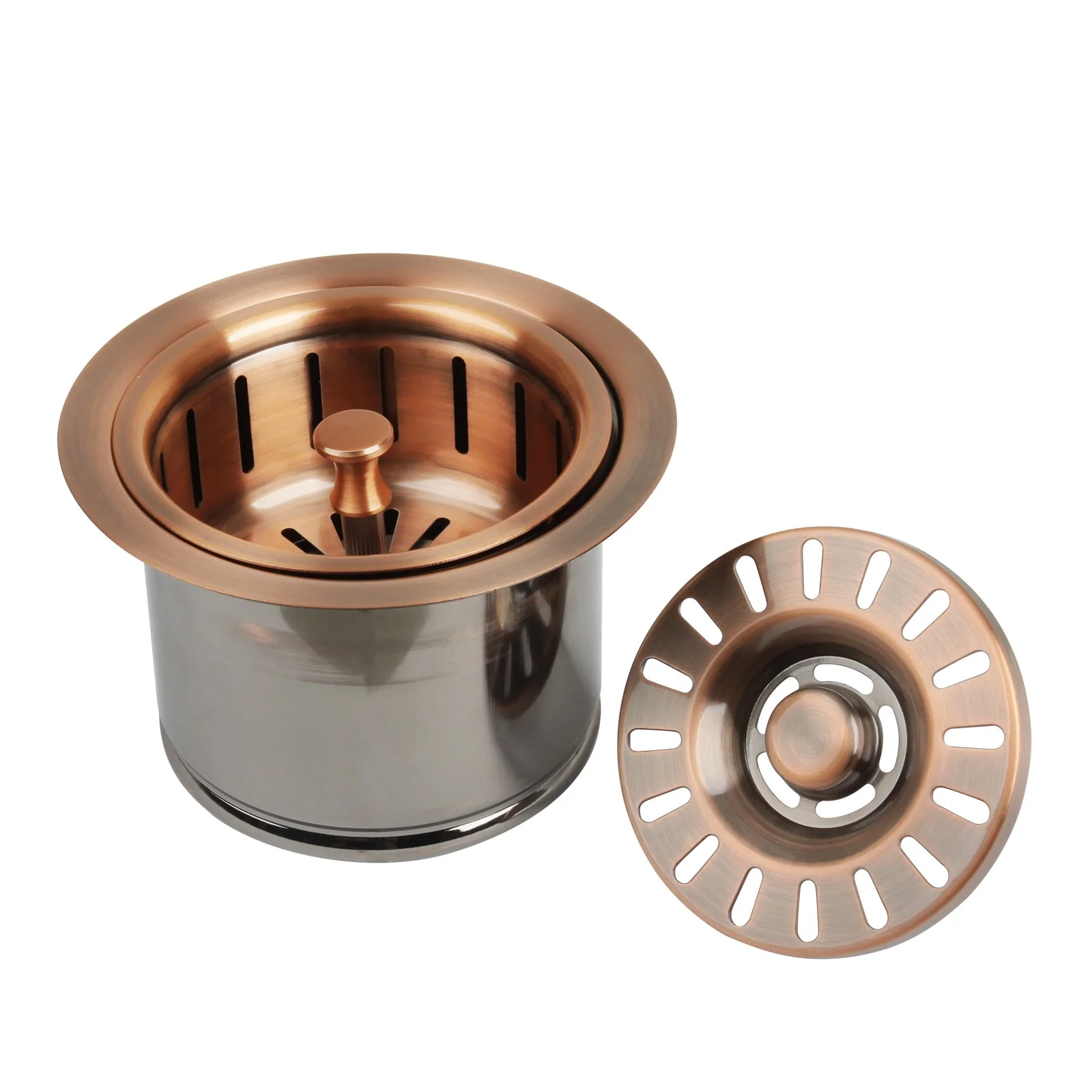 Copper Kitchen Sink Garbage Disposal Flange Stopper - AK82202C - Image 5