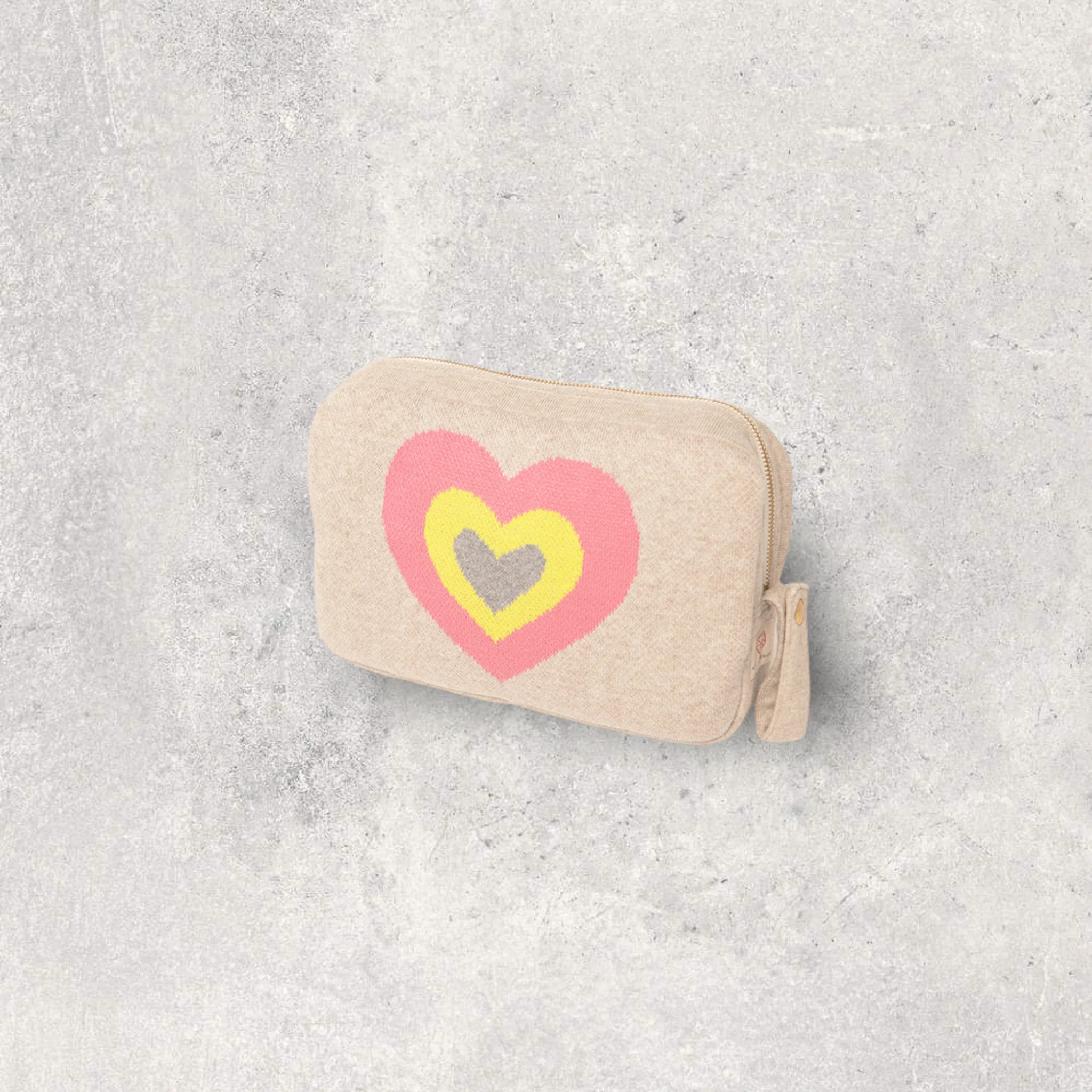 Crazy Hearts Capri Organic Cotton Travel Blanket and Eye Mask Set - Image 16