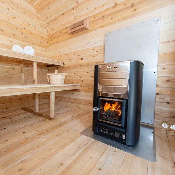 CT Georgian Cabin Sauna – Outdoor 4-Person Sauna with Modern Heating & Luxury Design - Image 6
