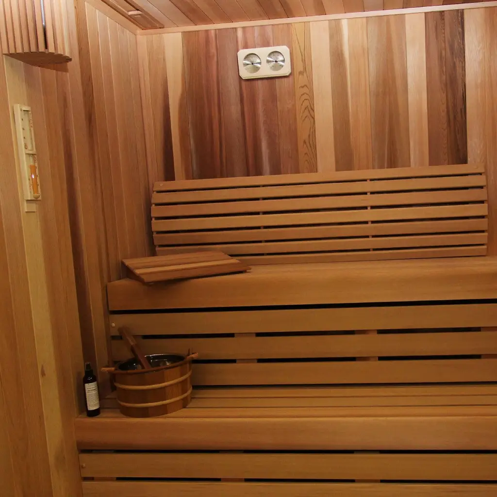 Custom Indoor Sauna Room - 6' x 9' x 8' - Finnish Sauna Builders - Image 7