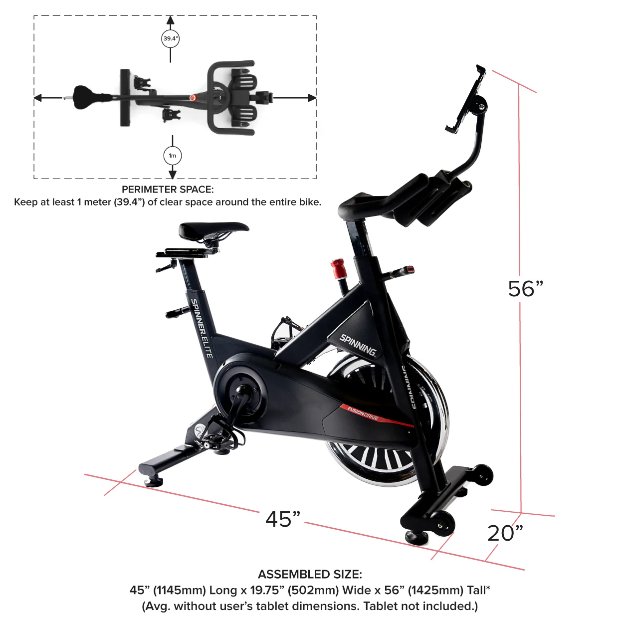 Elite Connected Spinner® Bike - Image 4