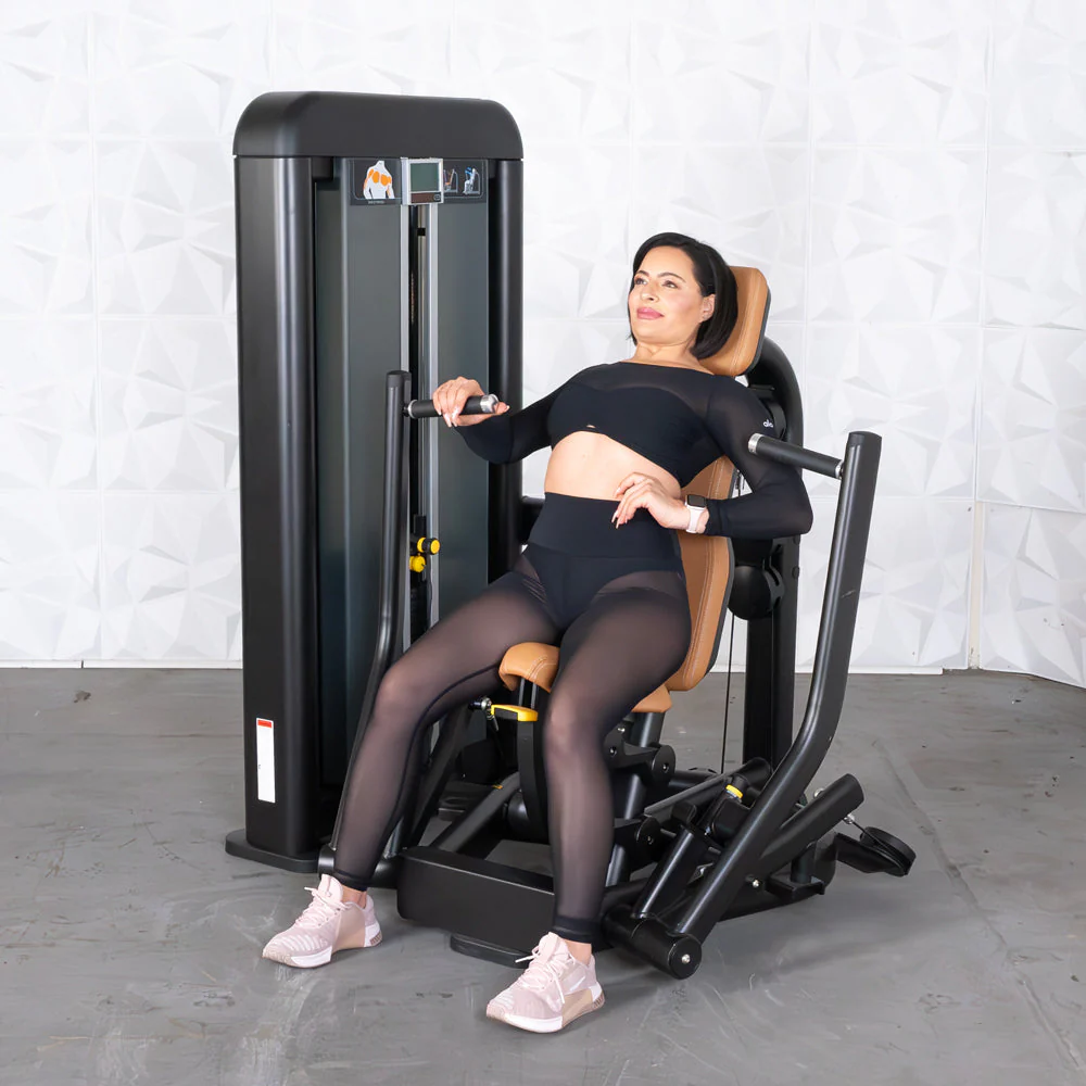 Elite Plus Chest Press - Commercial Iso-Lateral Selectorized Machine | Muscle D Fitness - Image 12