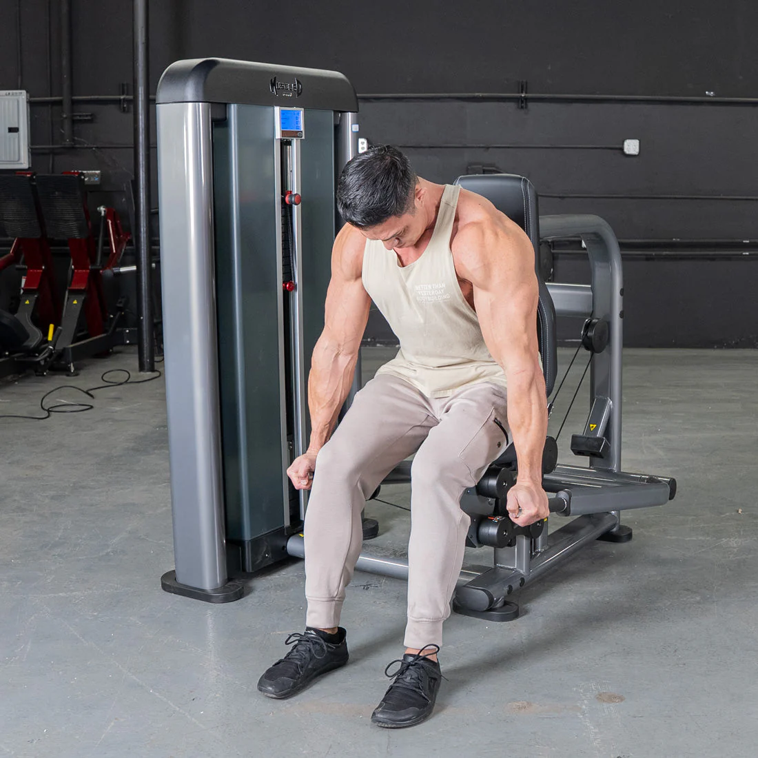 Elite Plus Triceps Press Machine | Muscle D Fitness - Image 6