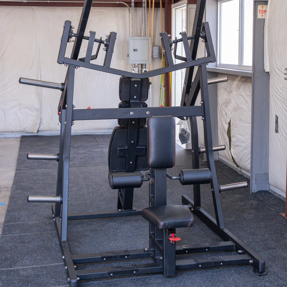 Excel Iso-Lateral Chest/Back Combo - Muscle D Fitness - Plate Loaded - Gas Shock Assisted Seat Adjustment - Image 3