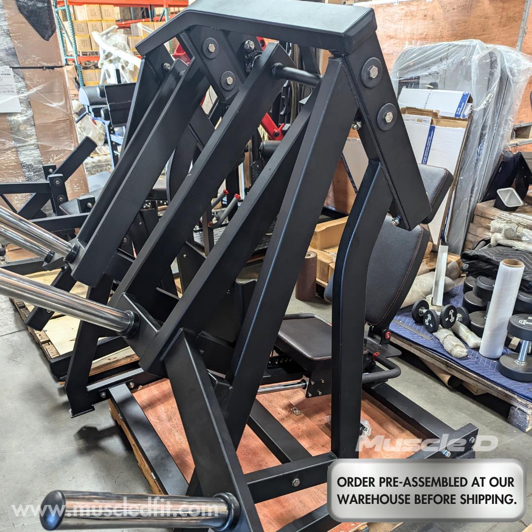 Excel Iso-Lateral Leg Press - Muscle D Fitness - Plate Load Independent Leg Press / Single Leg Press - Image 3