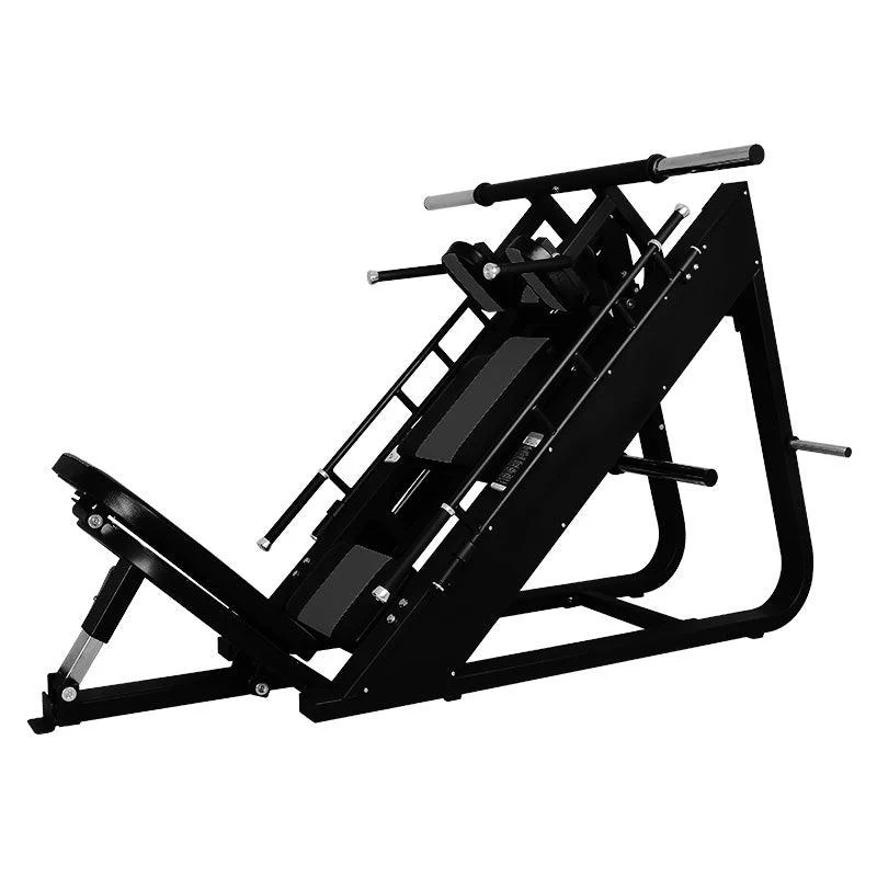 Excel Linear Hack/Leg Press - Muscle D Fitness - Plate Load Hack Squat Combo - Weight Storage Pegs - Adjustable Foot Plate / Back Pad - Image 2