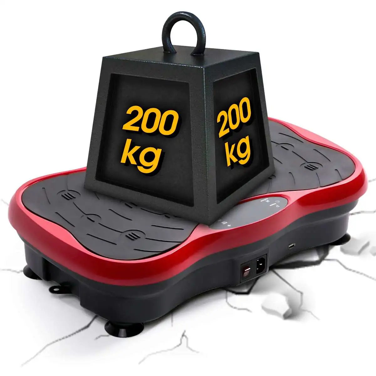 Exercise Fitness Vibration Machine Trainer Plate Platform - Full Body Workout - Image 4