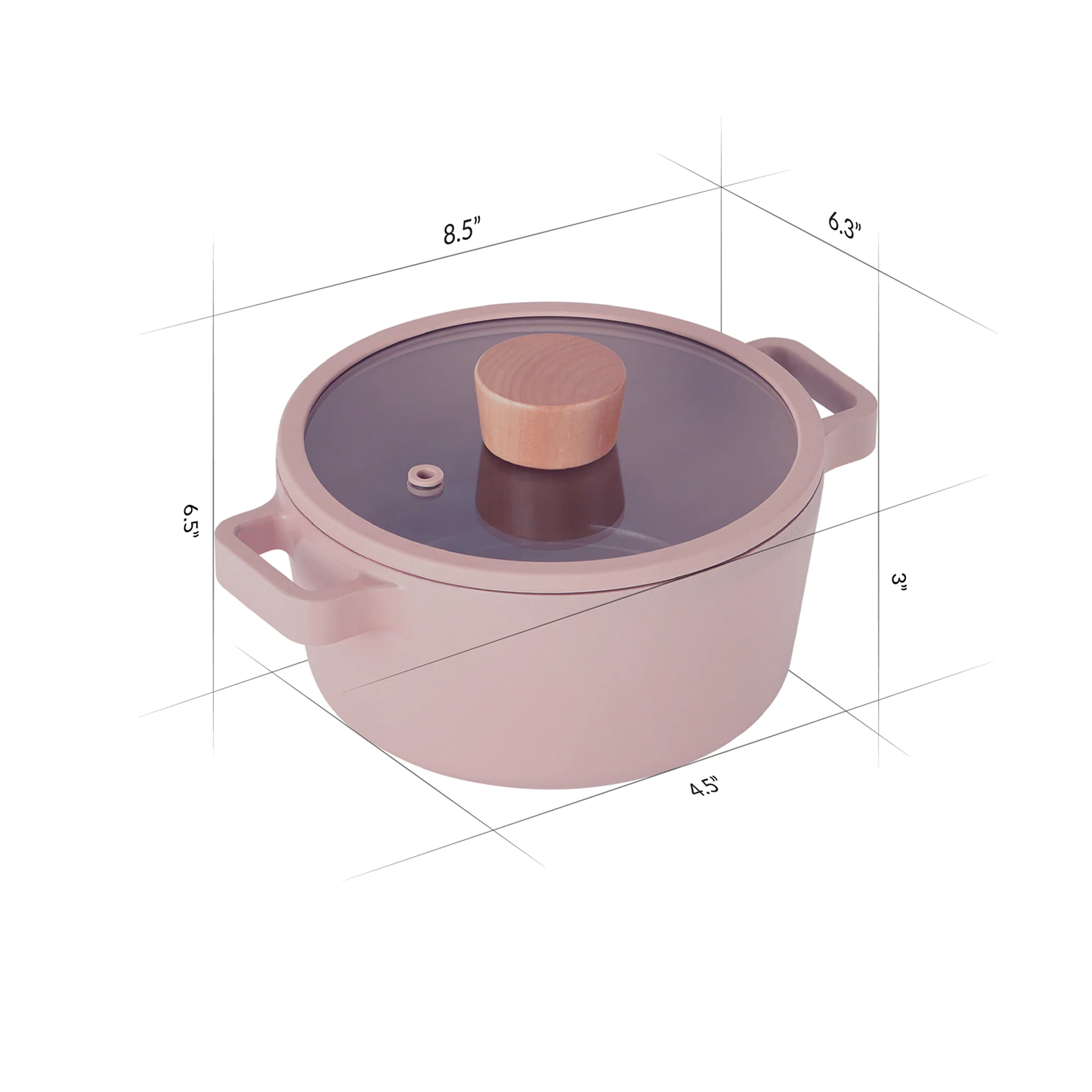 Fika Mini Peach 6" Stock Pot - Image 7