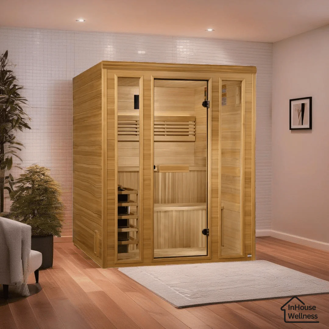 Golden Designs Engelberg Edition 6-Person Traditional Steam Sauna - Premium Clear Cedar - Image 4