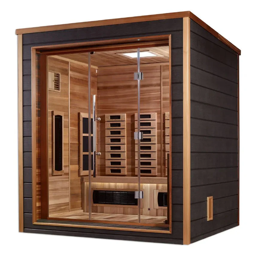 Golden Designs GDI-8202-01 Narvick 2-Person Low EMF Infrared Sauna - Image 3