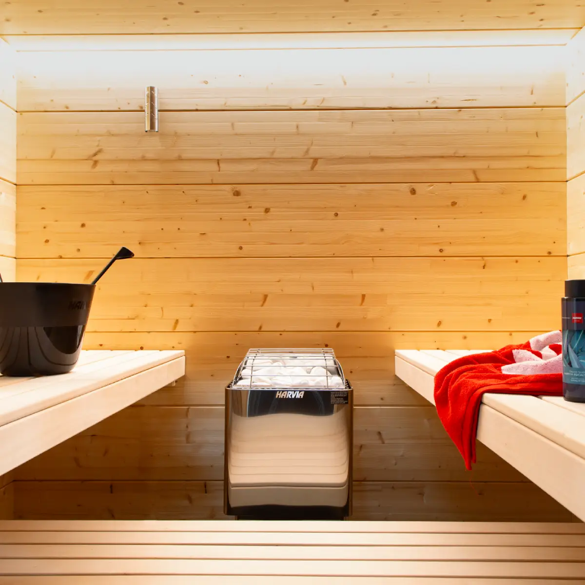 Harvia KIP60W Stainless Steel 6KW Sauna Heater - Finnish Sauna Builders - Image 3