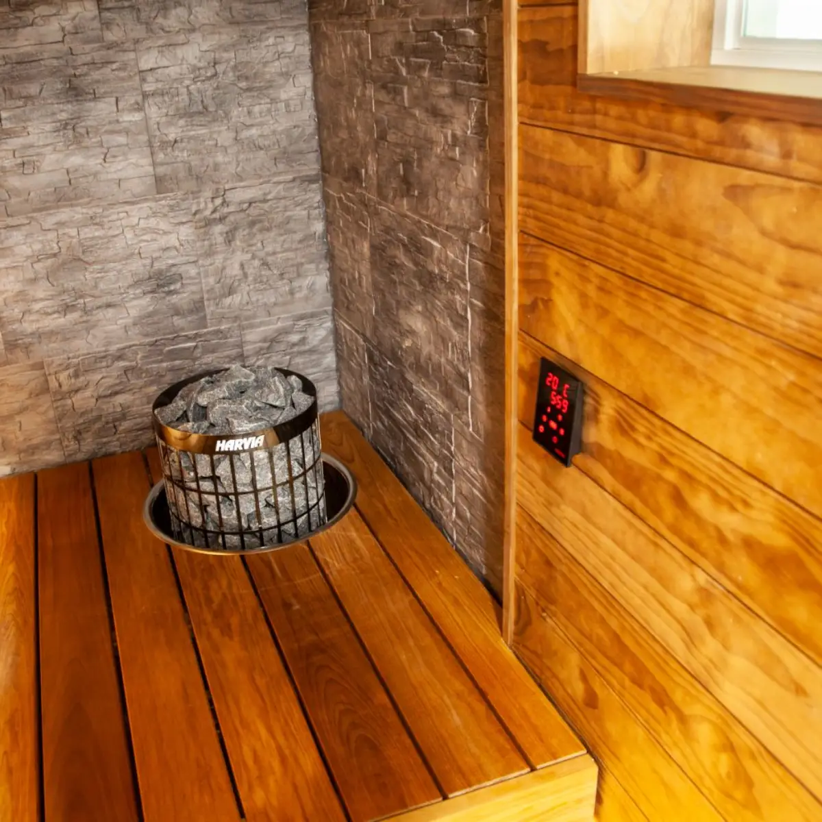 Harvia Xenio CX30C-U3-XW Digital Sauna Control with Wi-Fi - Finnish Sauna Builders - Image 3