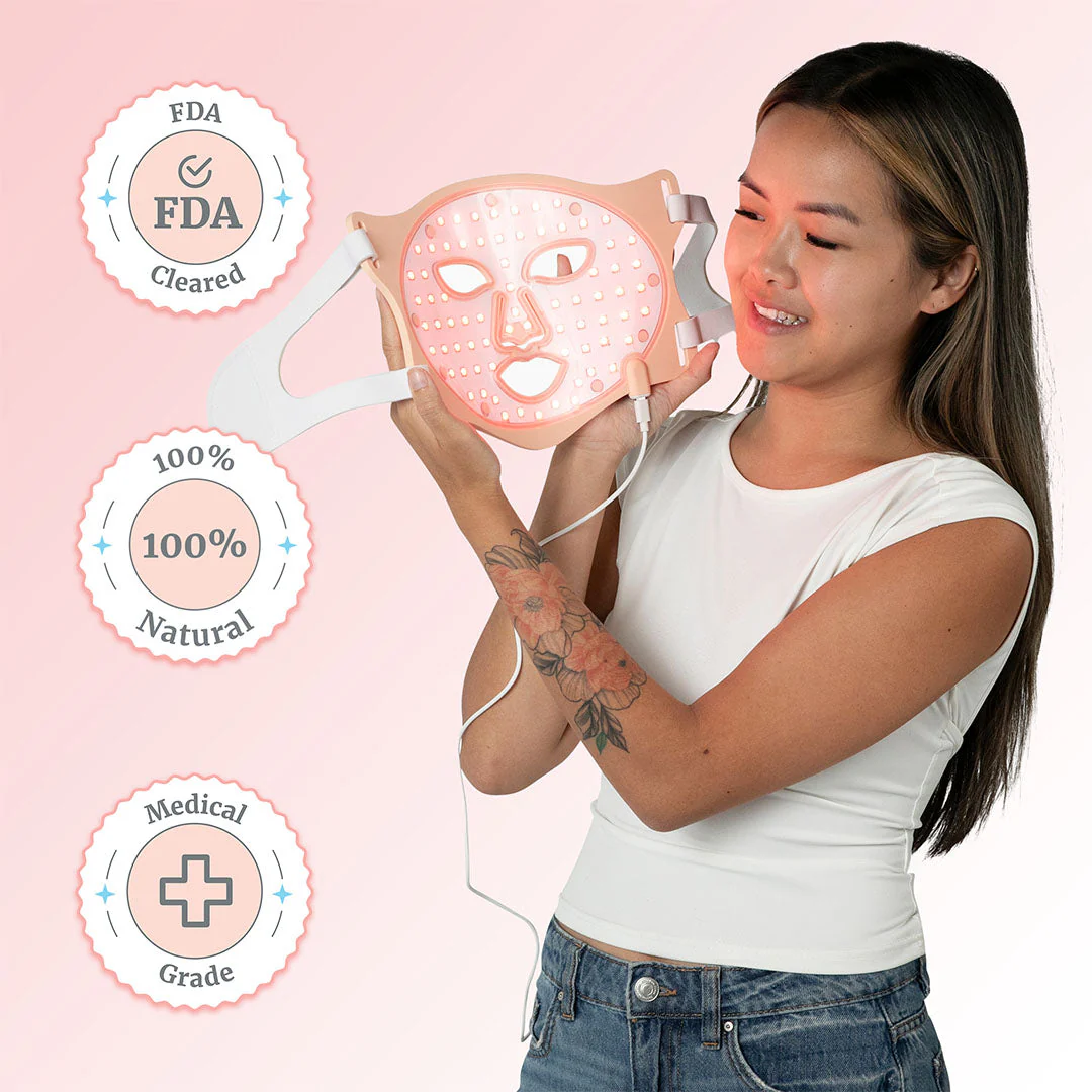 Hollywood GlowUp™ LED Light Therapy Face Mask (Deluxe Bundle) - Image 13