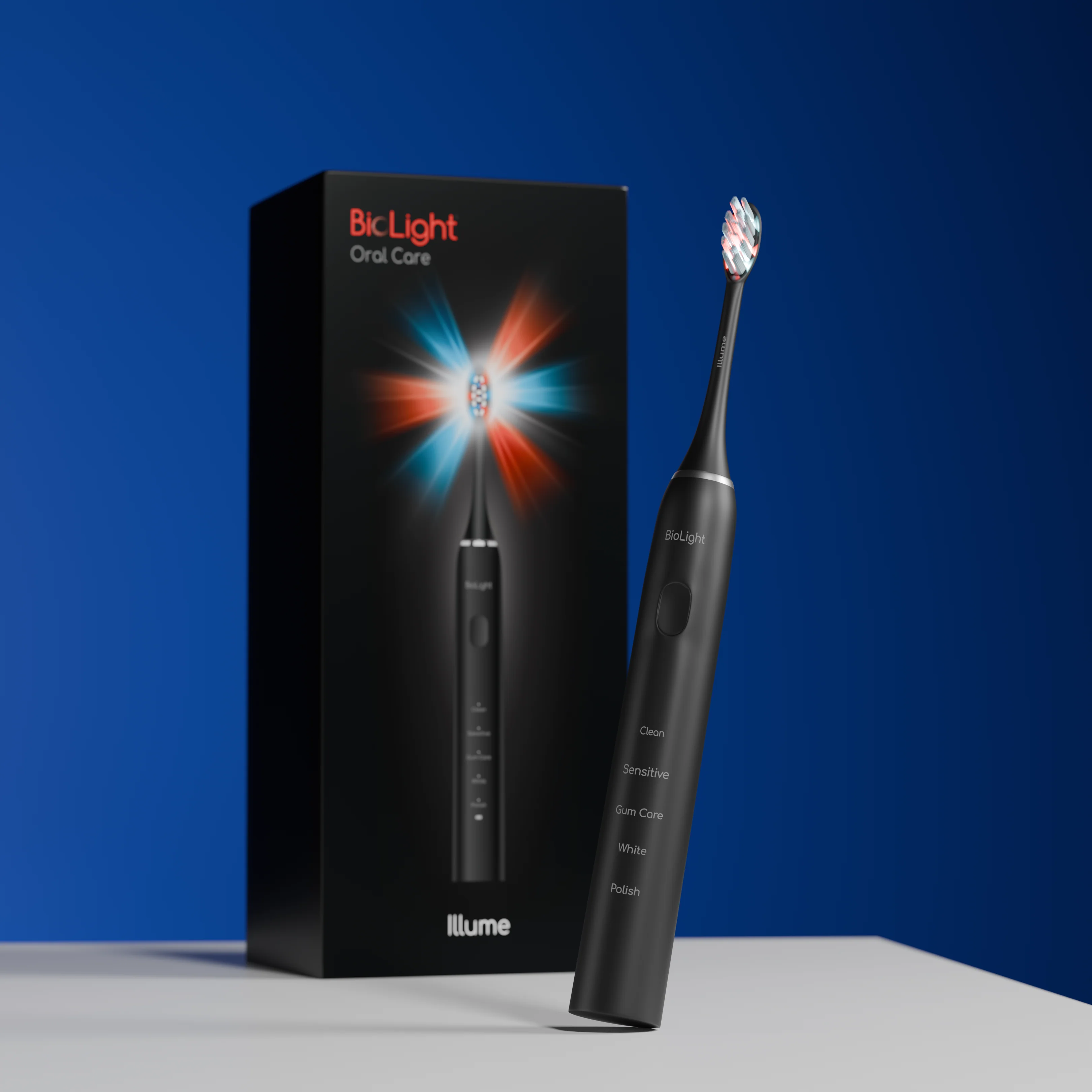 Illume Sonic Toothbrush With Red & Blue Light Therapy For Maximum Oral Health Benefits - Image 3
