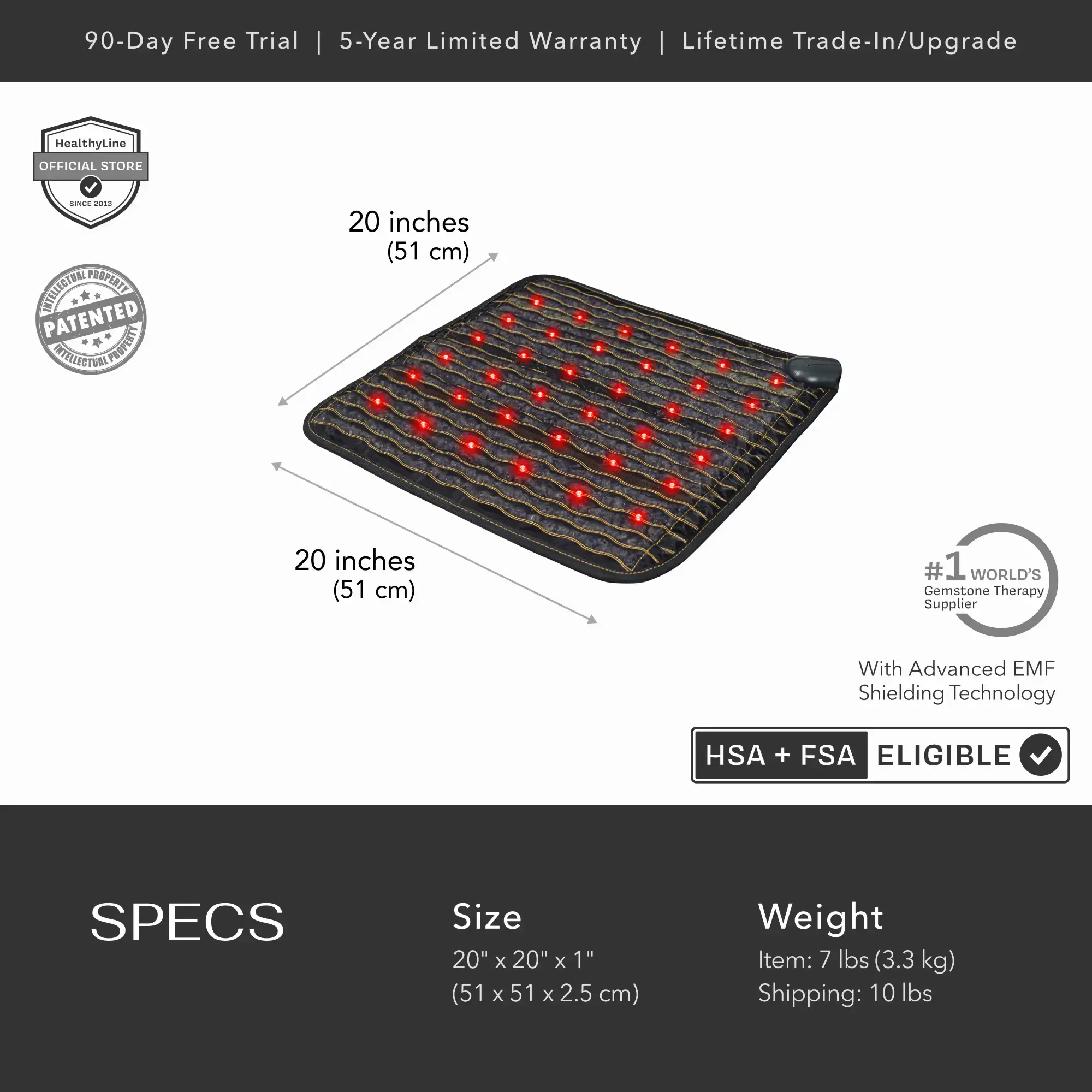 Jet Series | PEMF Far Infrared Heating Mats - Image 13