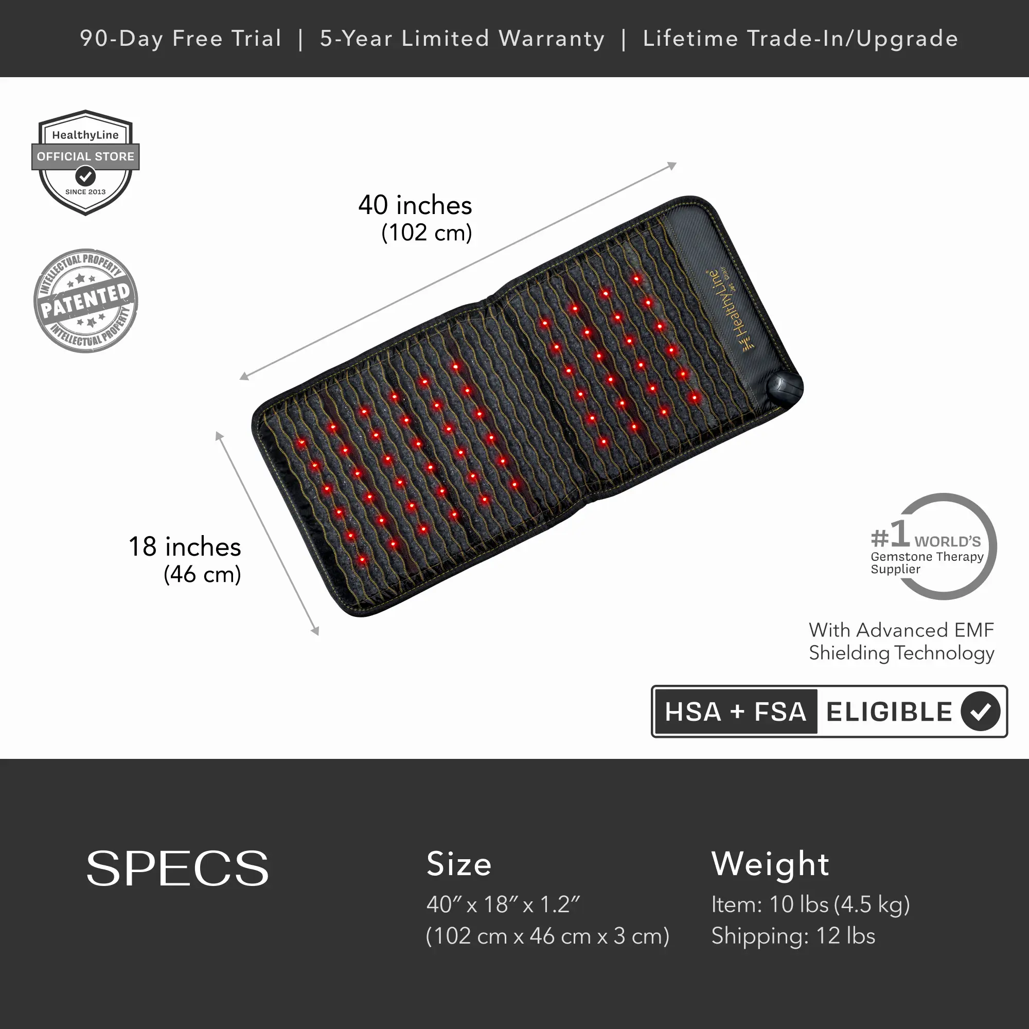 Jet Series | PEMF Far Infrared Heating Mats - Image 20