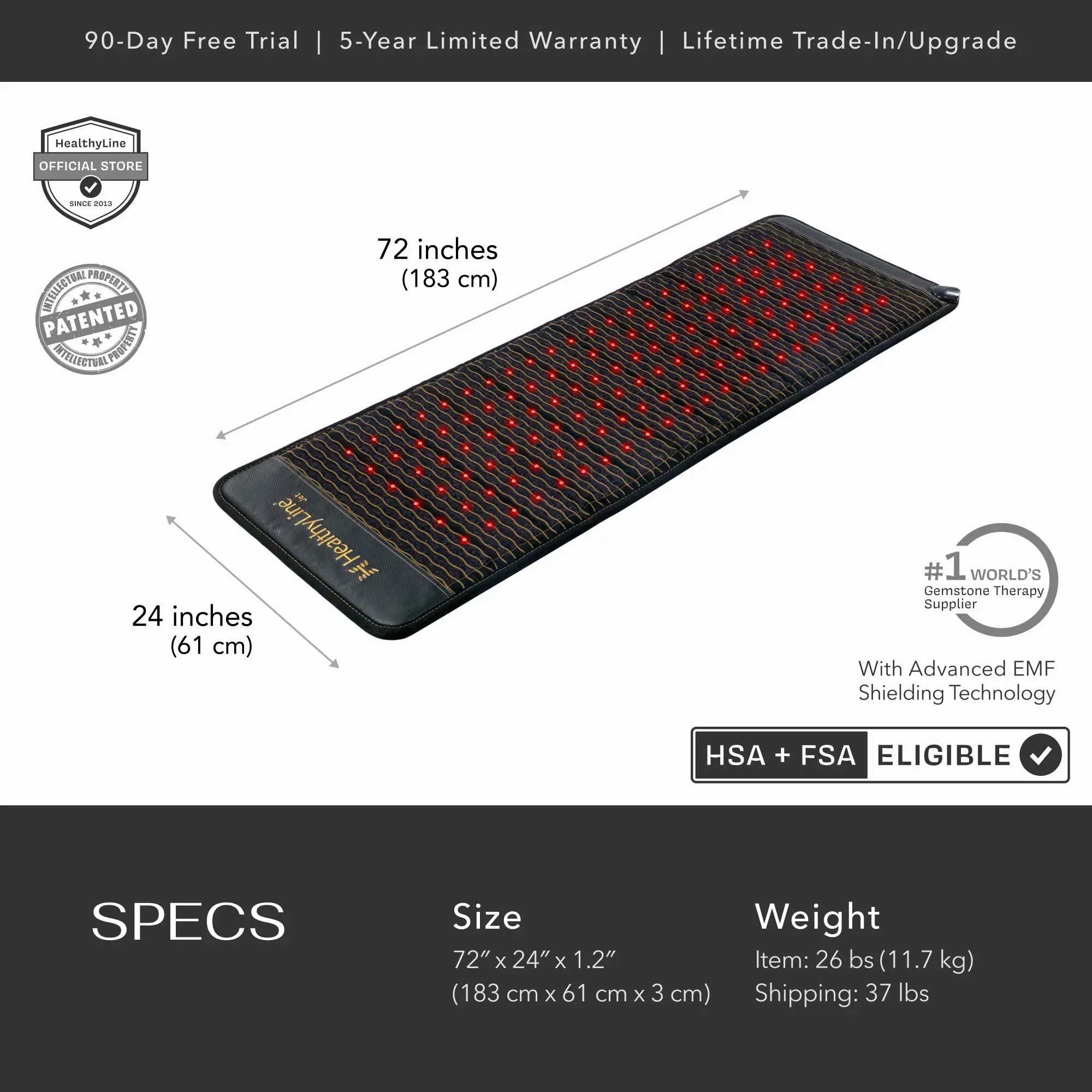 Jet Series | PEMF Far Infrared Heating Mats - Image 26