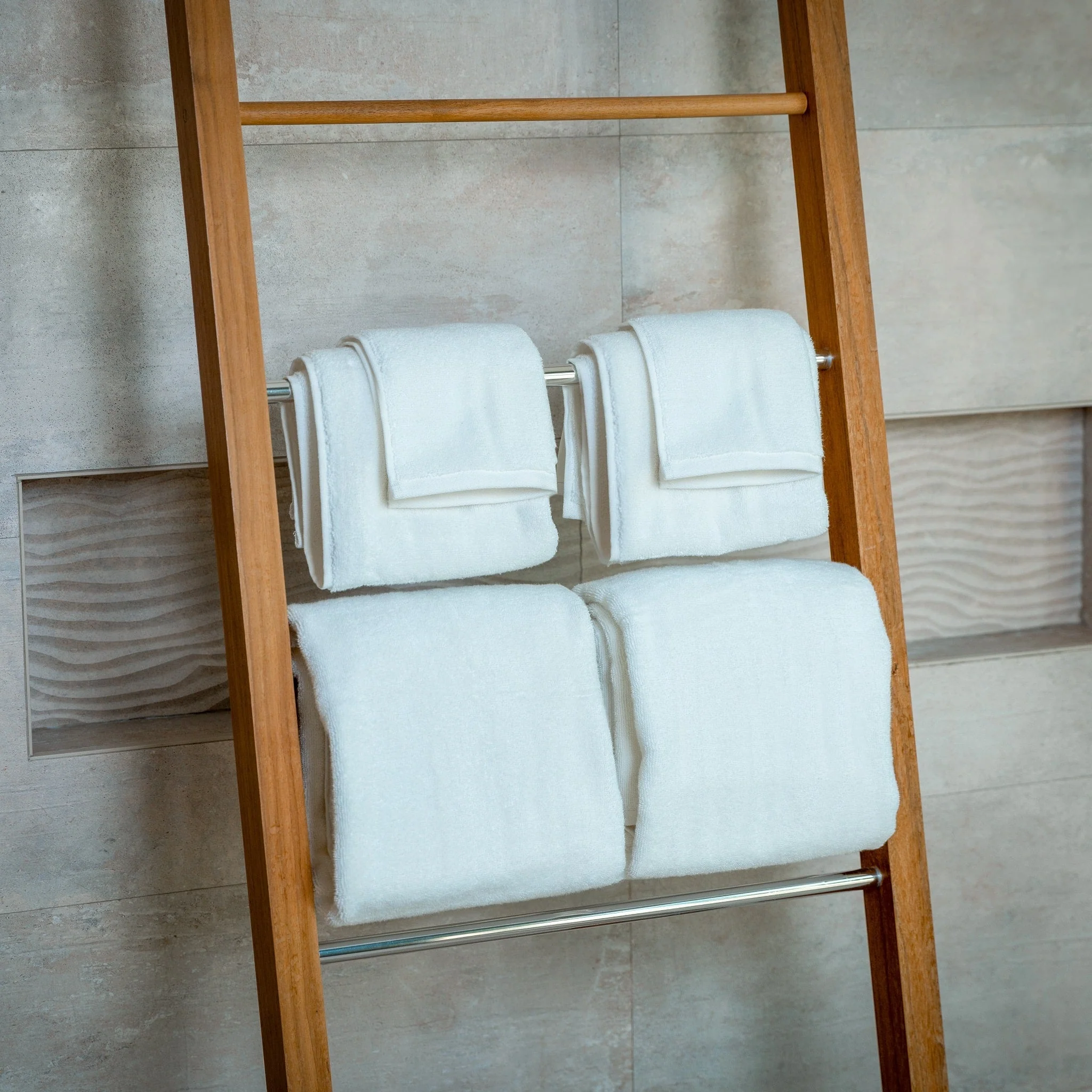 Luxury Organic Bath Six Piece Towel Set | Soft, Plush, Eco-Friendly Towels - Image 5