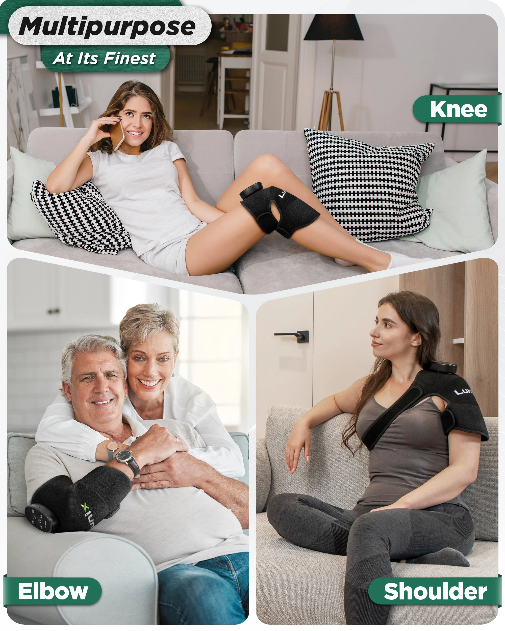 LX19 Red Light Therapy for Knee, Elbows and Shoulders - Image 5