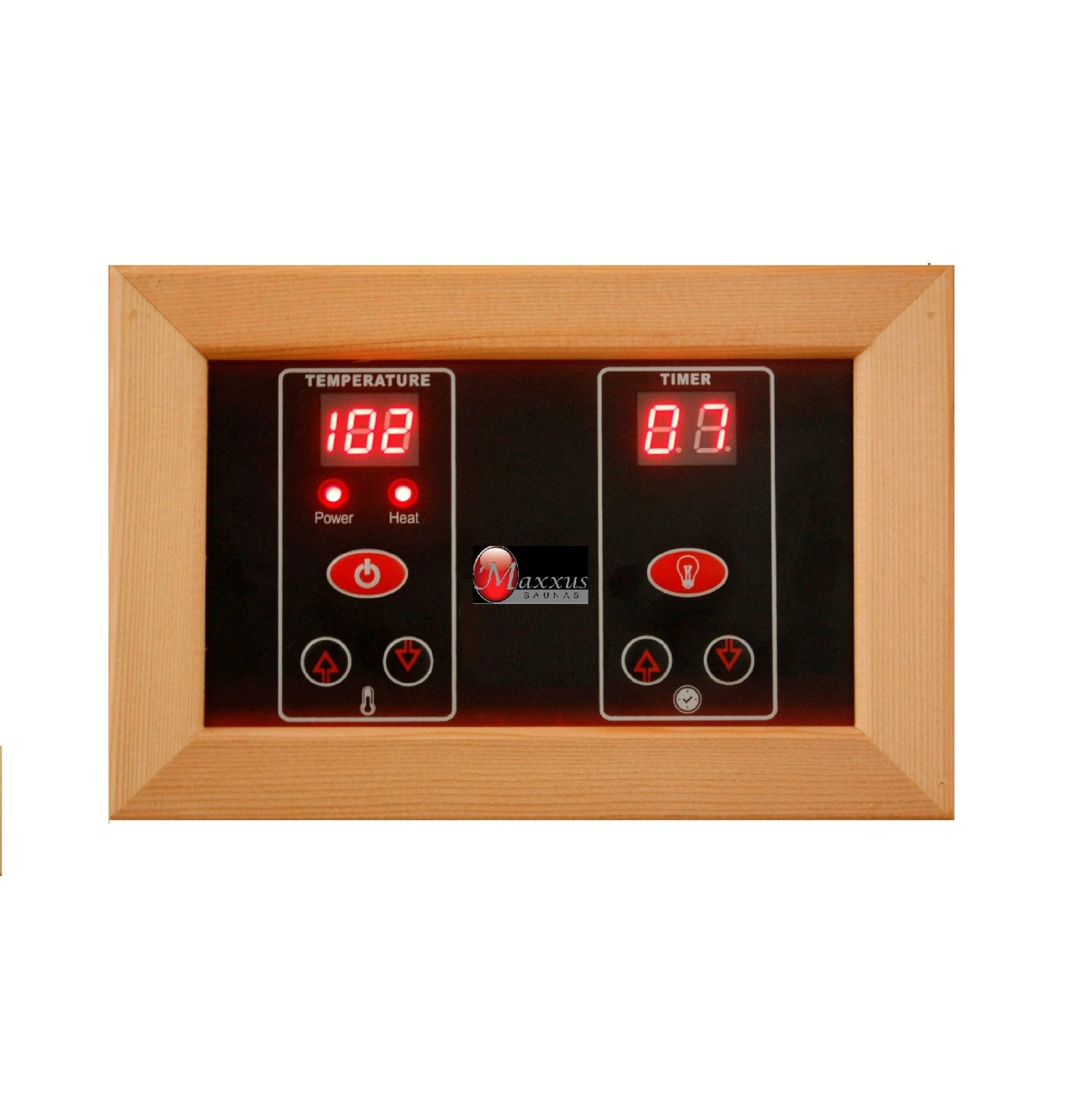Maxxus Seattle 2-Person Infrared Sauna – Low EMF, Bluetooth Speakers, Red Light Therapy - Image 13