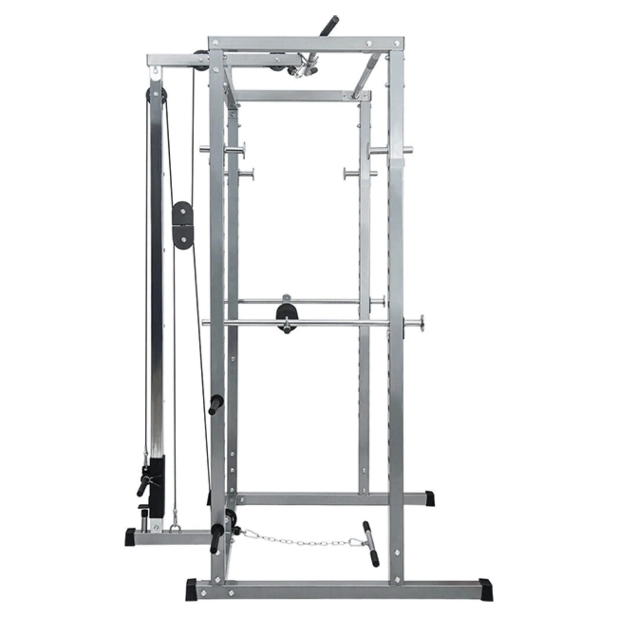 Merax Multi-Functional Olympic Power Squat Rack Cage For Home & Gym (SAK98719) - Image 4