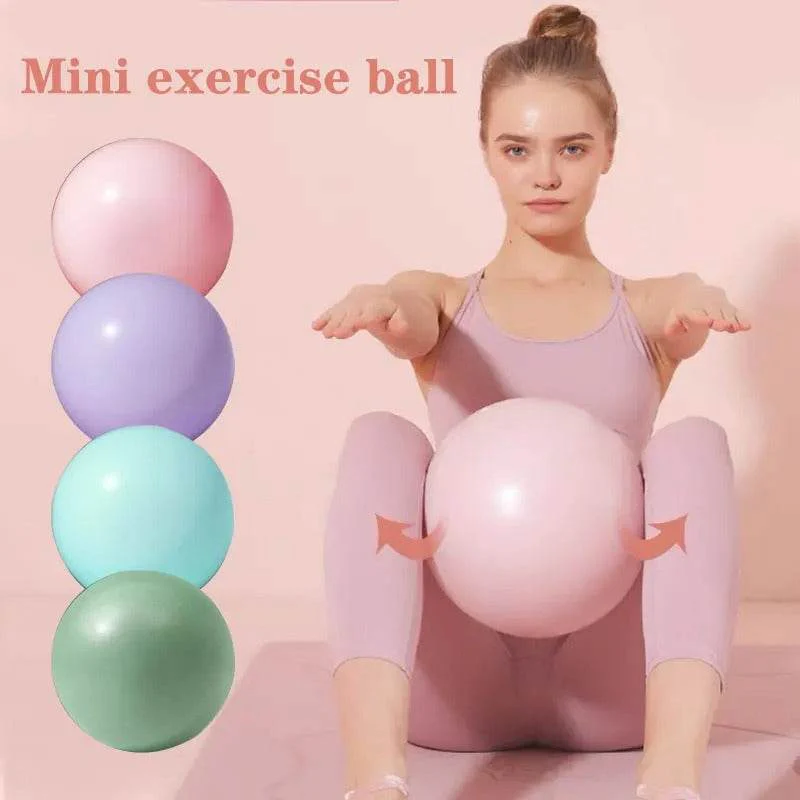 Mini Yoga Ball – 9-Inch Anti-Burst PVC Pilates Ball for Home Workouts & Core Training - Image 4