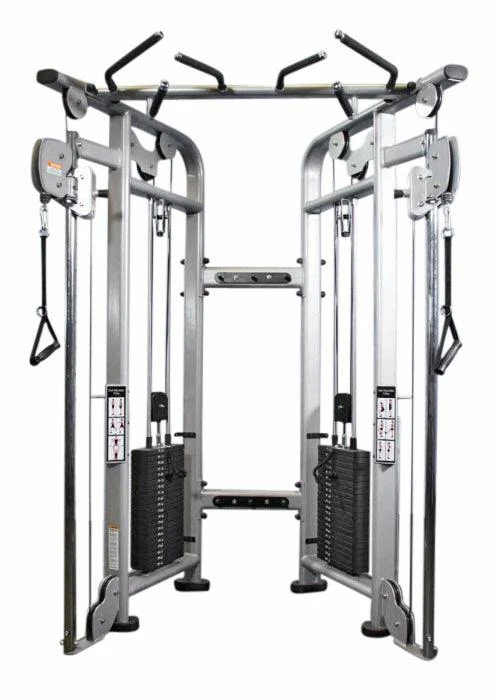 Muscle D Fitness Dual Adjustable Pulley – Two Stack Cable Machine