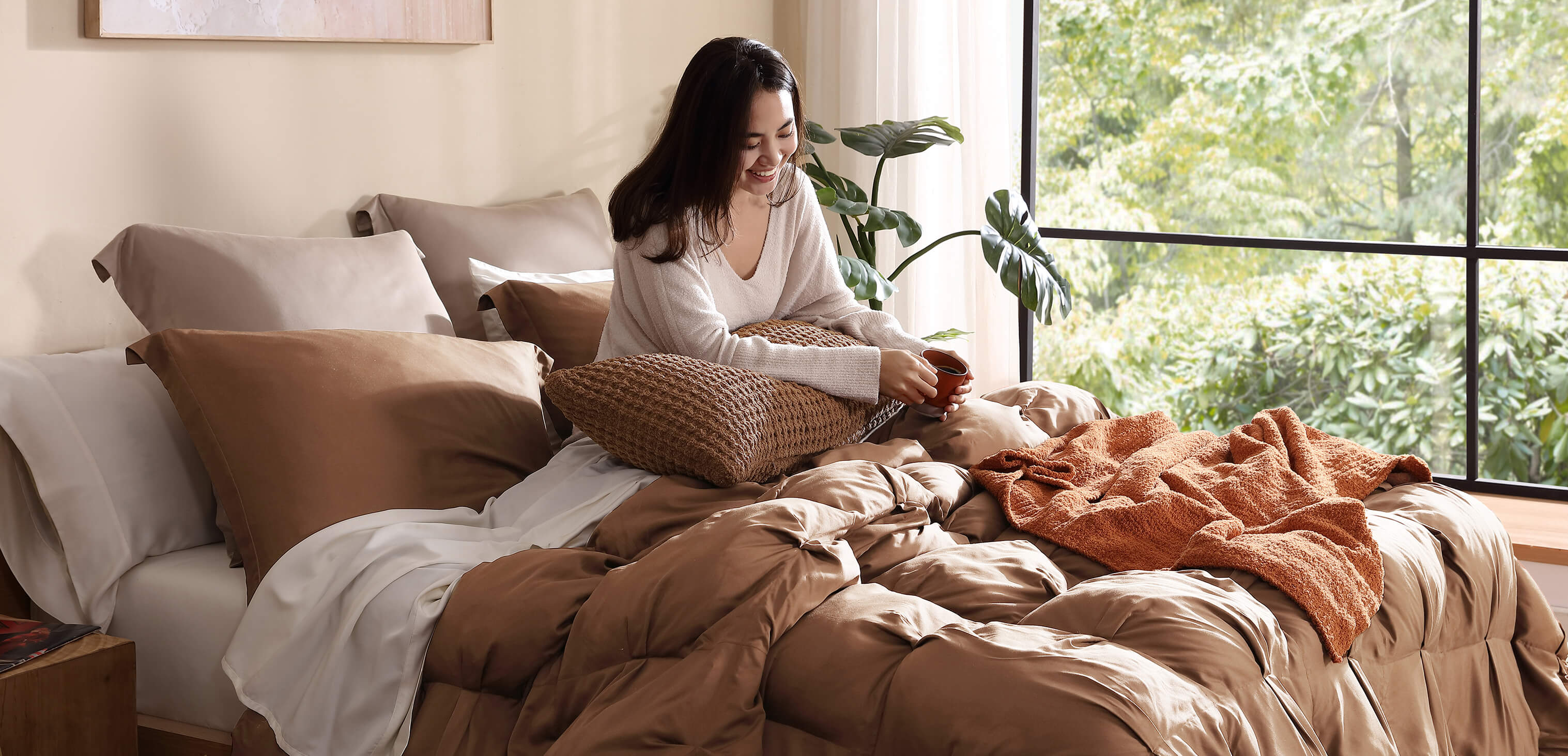 Natural Premium Bamboo Sham Set - Image 23