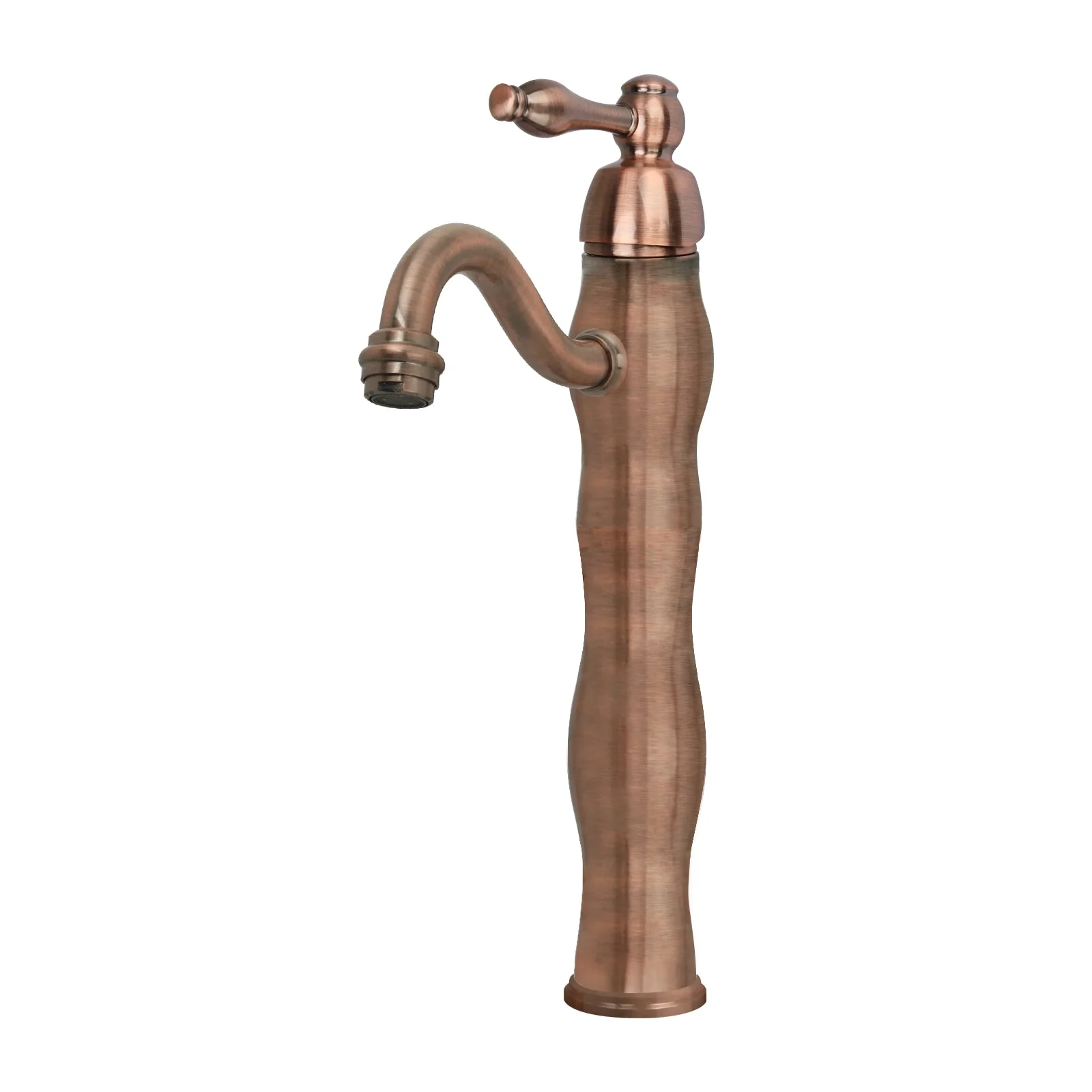 One-Handle Copper Bathroom Vessel Faucet - AK40118A-C - Image 6