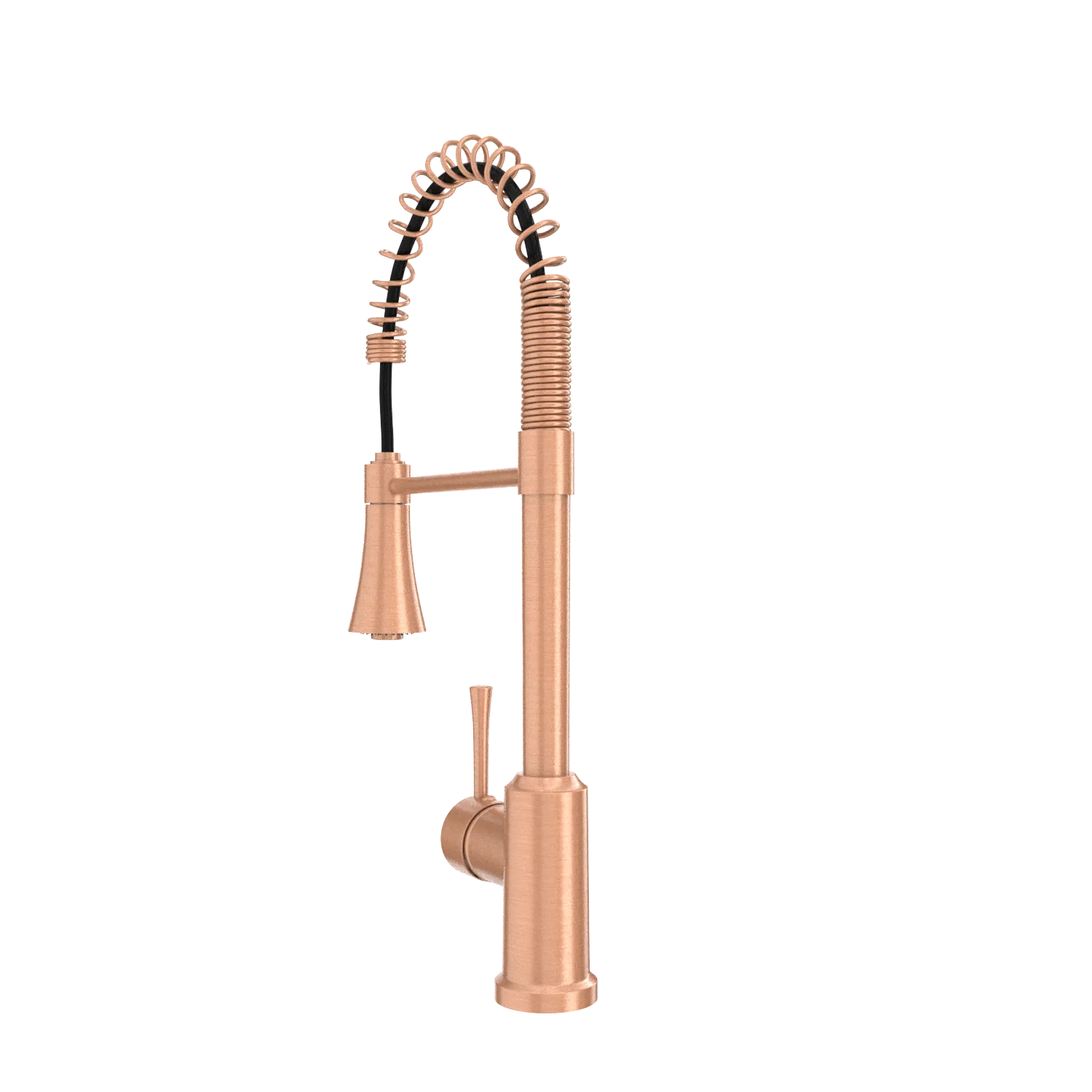 One-Handle Pre-Rinse Spring Copper Kitchen Faucet - AK96566-C - Image 43