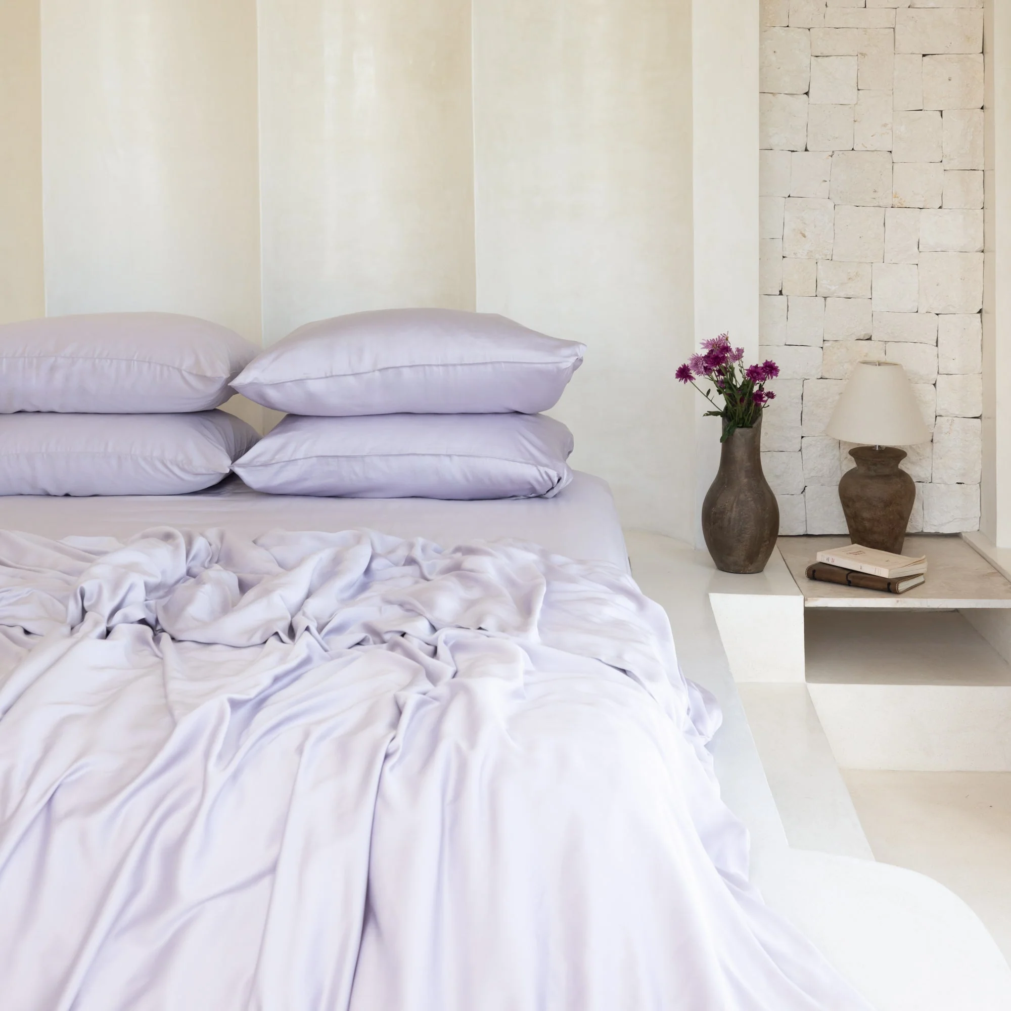 Organic Bamboo Sateen Fitted Sheet - Image 14
