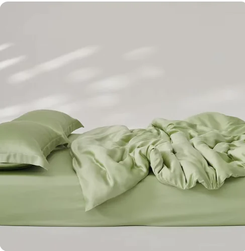 Organic Bamboo Summer Bedding Set Bed Sheet - Image 40