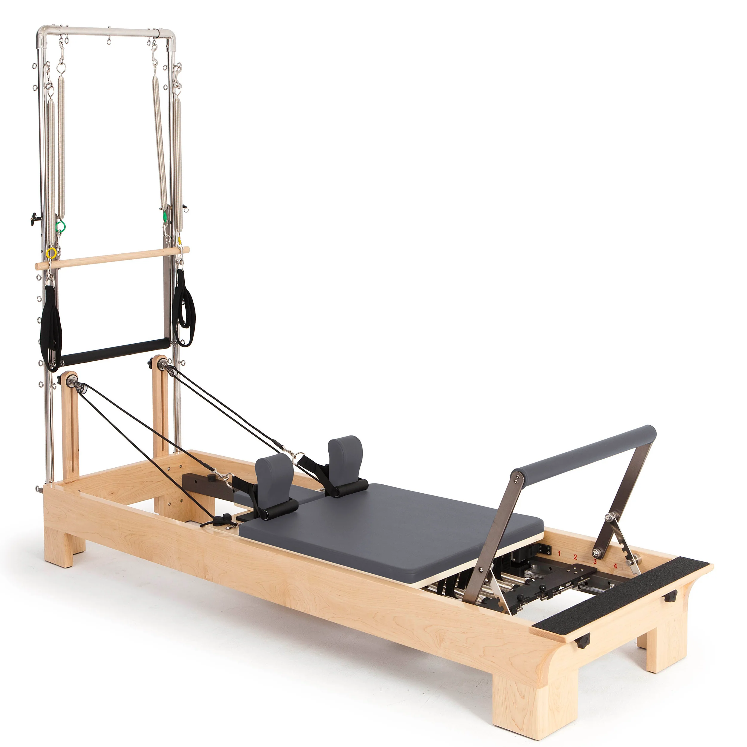 Pilates Wood Reformer with tower - Image 3