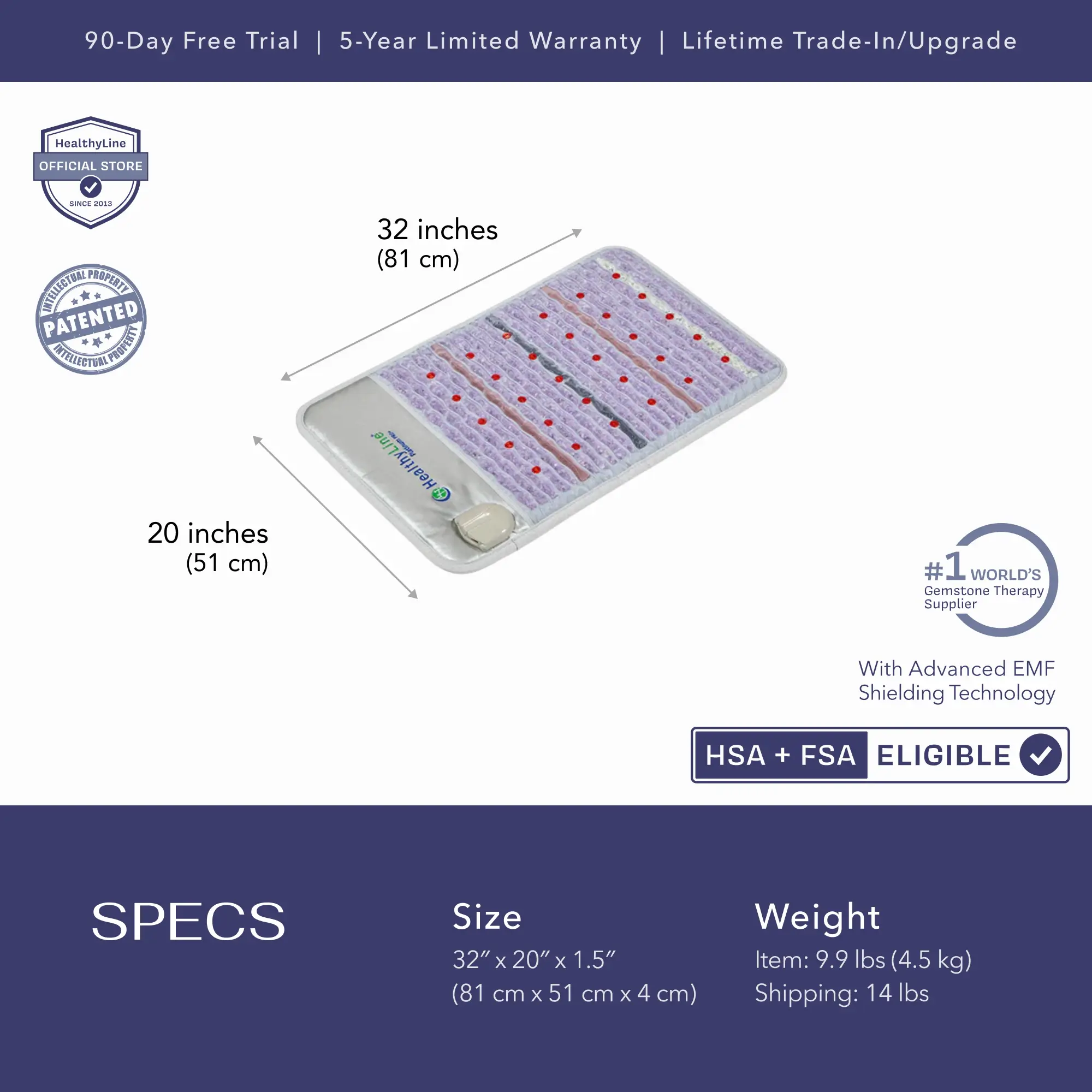Platinum Series | PEMF Far Infrared Heating Mats - Image 13