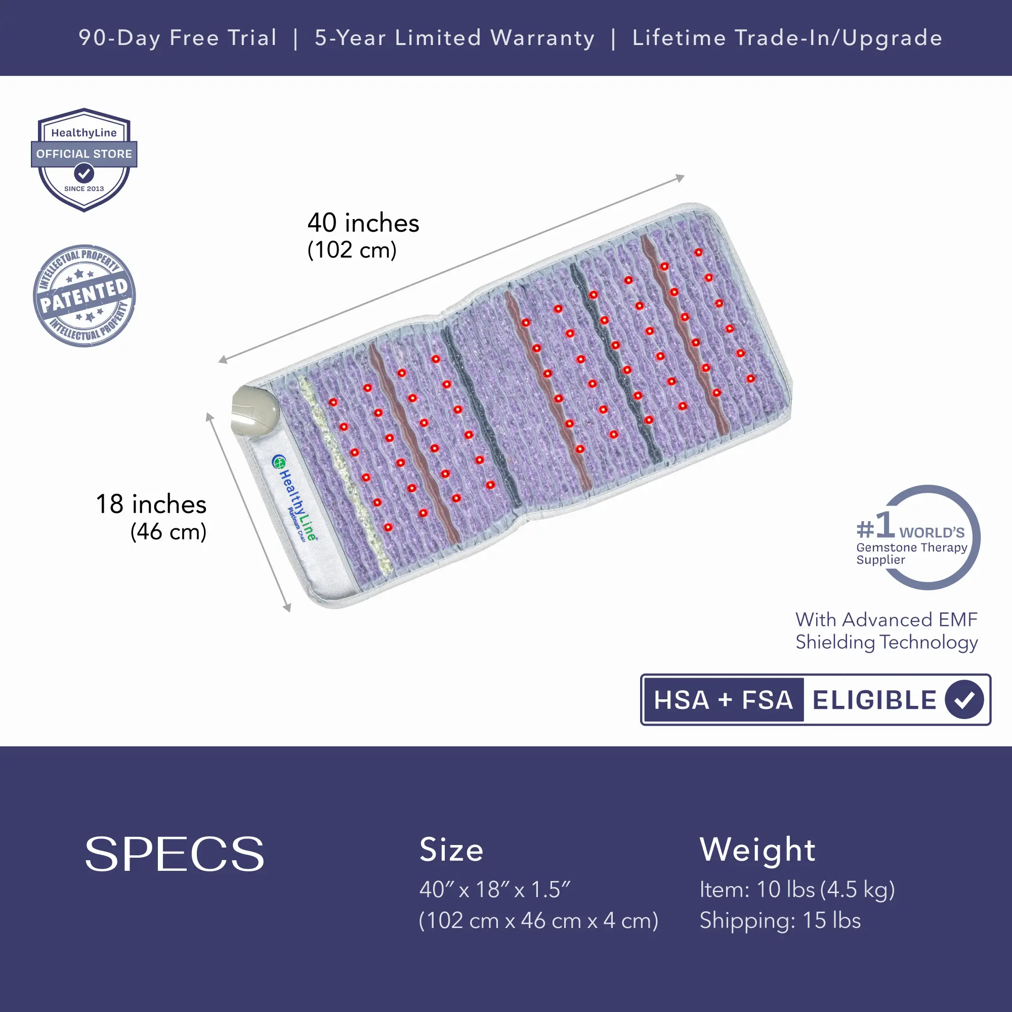 Platinum Series | PEMF Far Infrared Heating Mats - Image 18