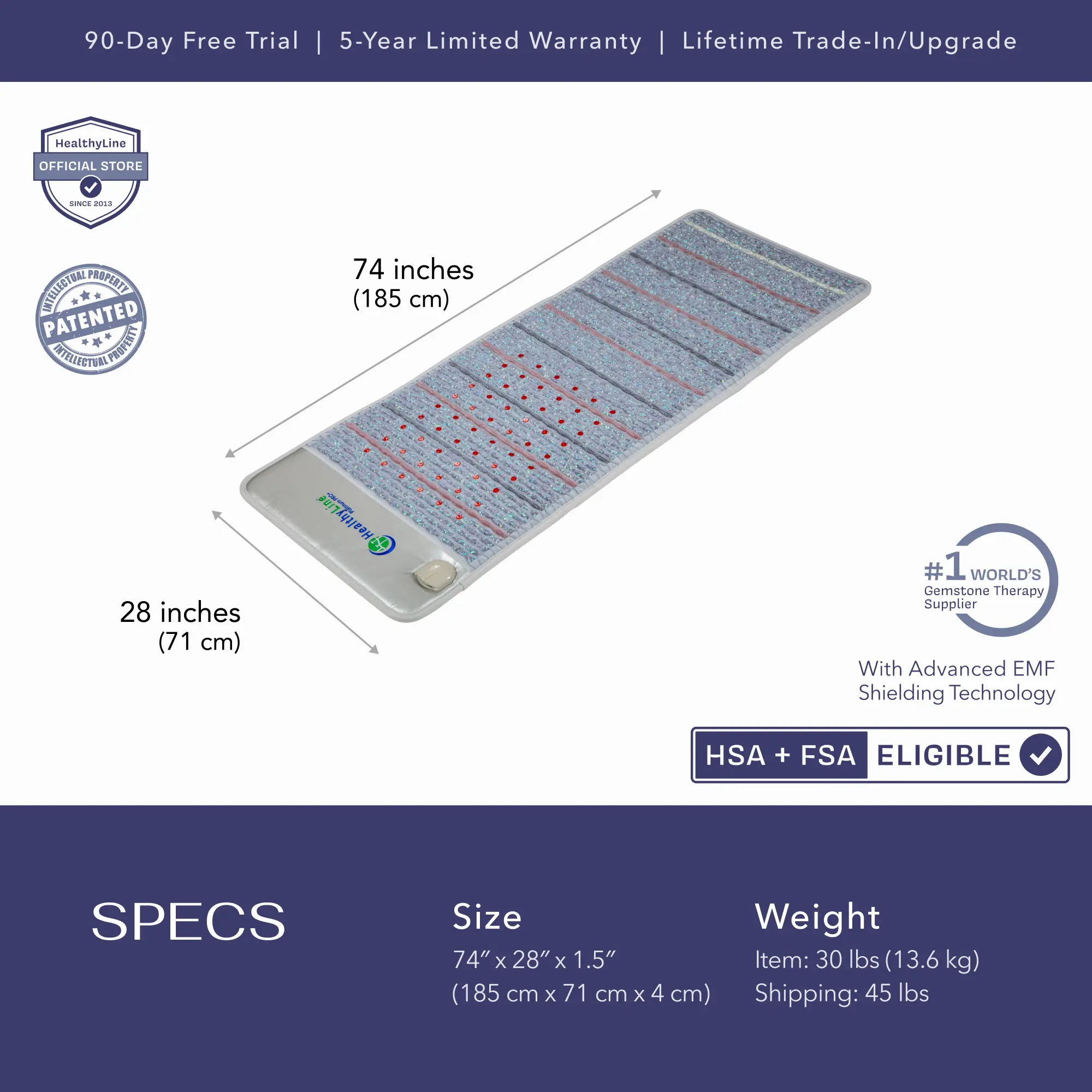 Platinum Series | PEMF Far Infrared Heating Mats - Image 31
