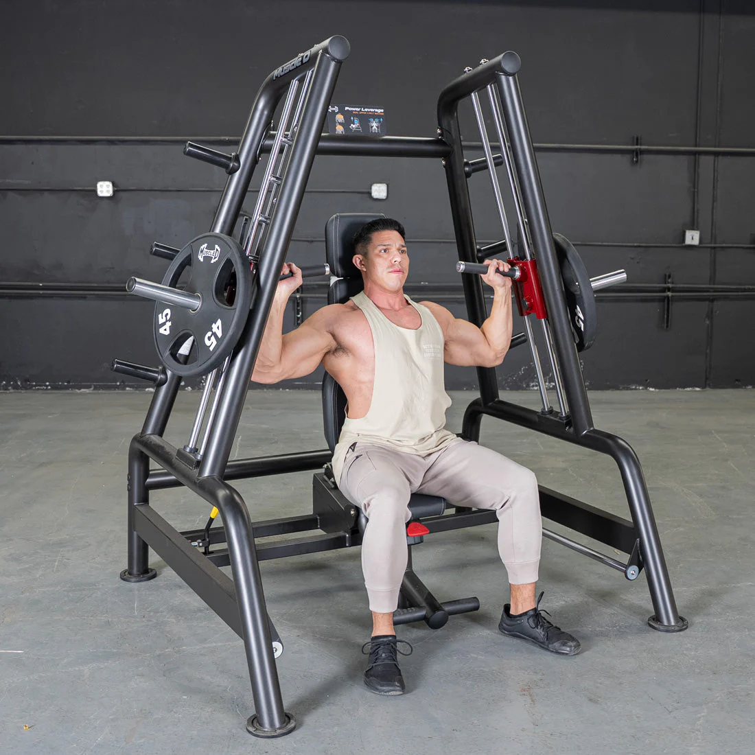 Power Leverage V2 Convergent Bench - Muscle D Fitness - Incline, Shoulder Press - Image 3