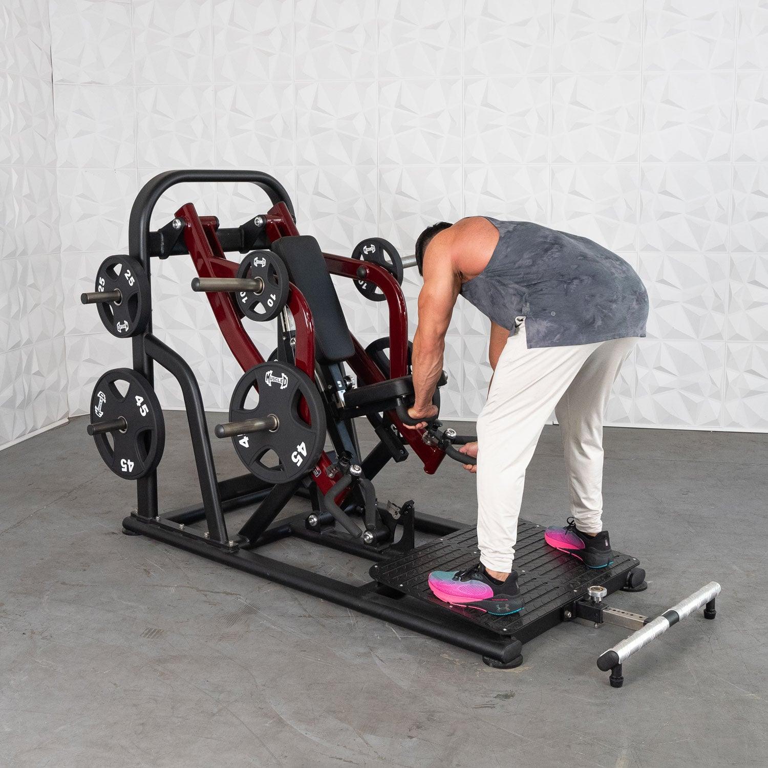 Pro Strength Dynamic Row - Chest Supported - Muscle D Fitness - Premium Adjustable Plate Loaded - Image 11