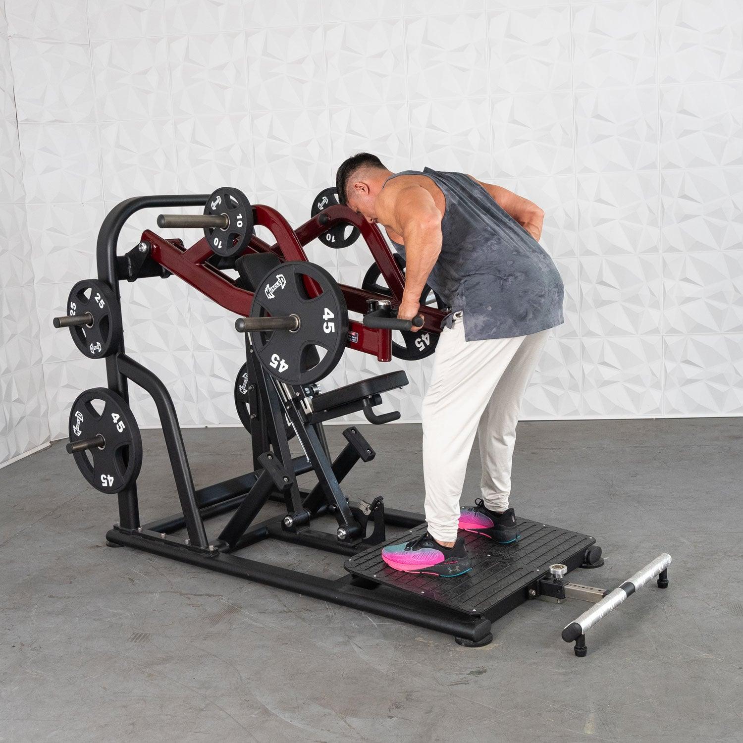Pro Strength Dynamic Row - Chest Supported - Muscle D Fitness - Premium Adjustable Plate Loaded - Image 6
