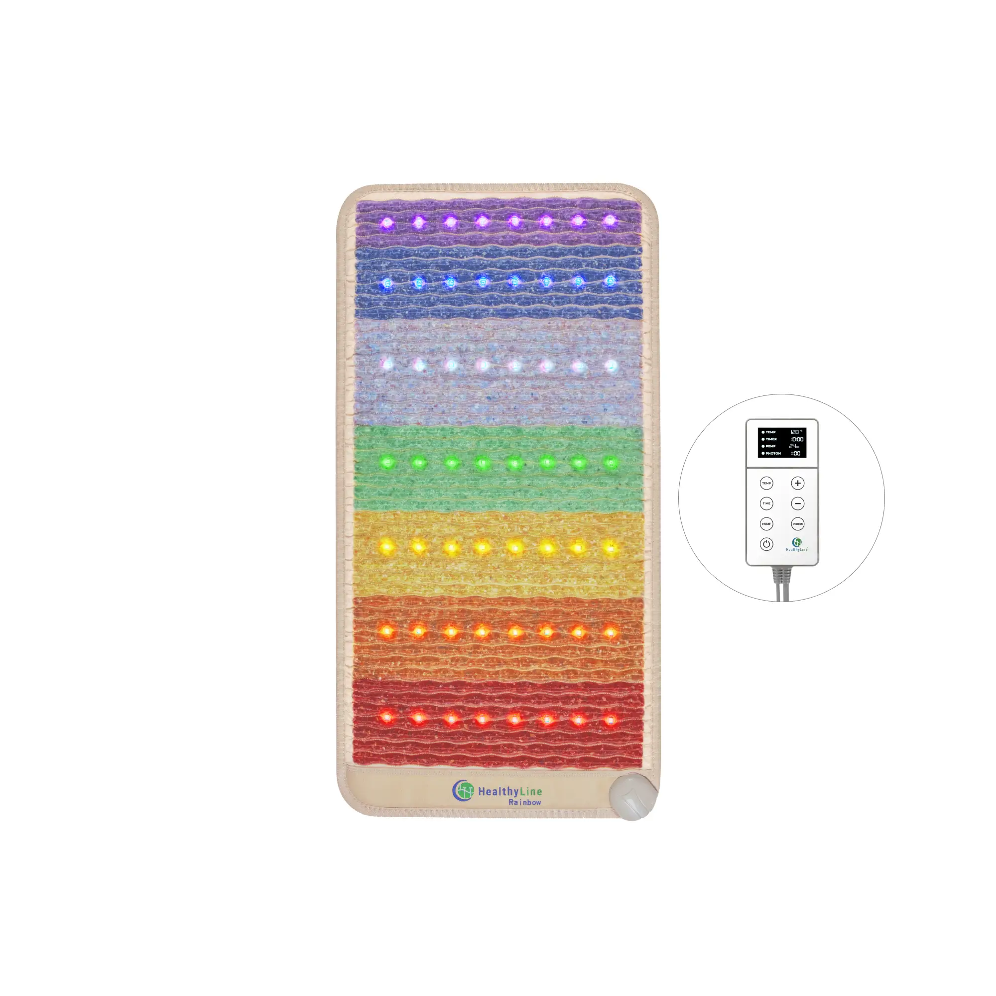 Rainbow Chakra Series | PEMF Far Infrared Heating Mats - Image 13